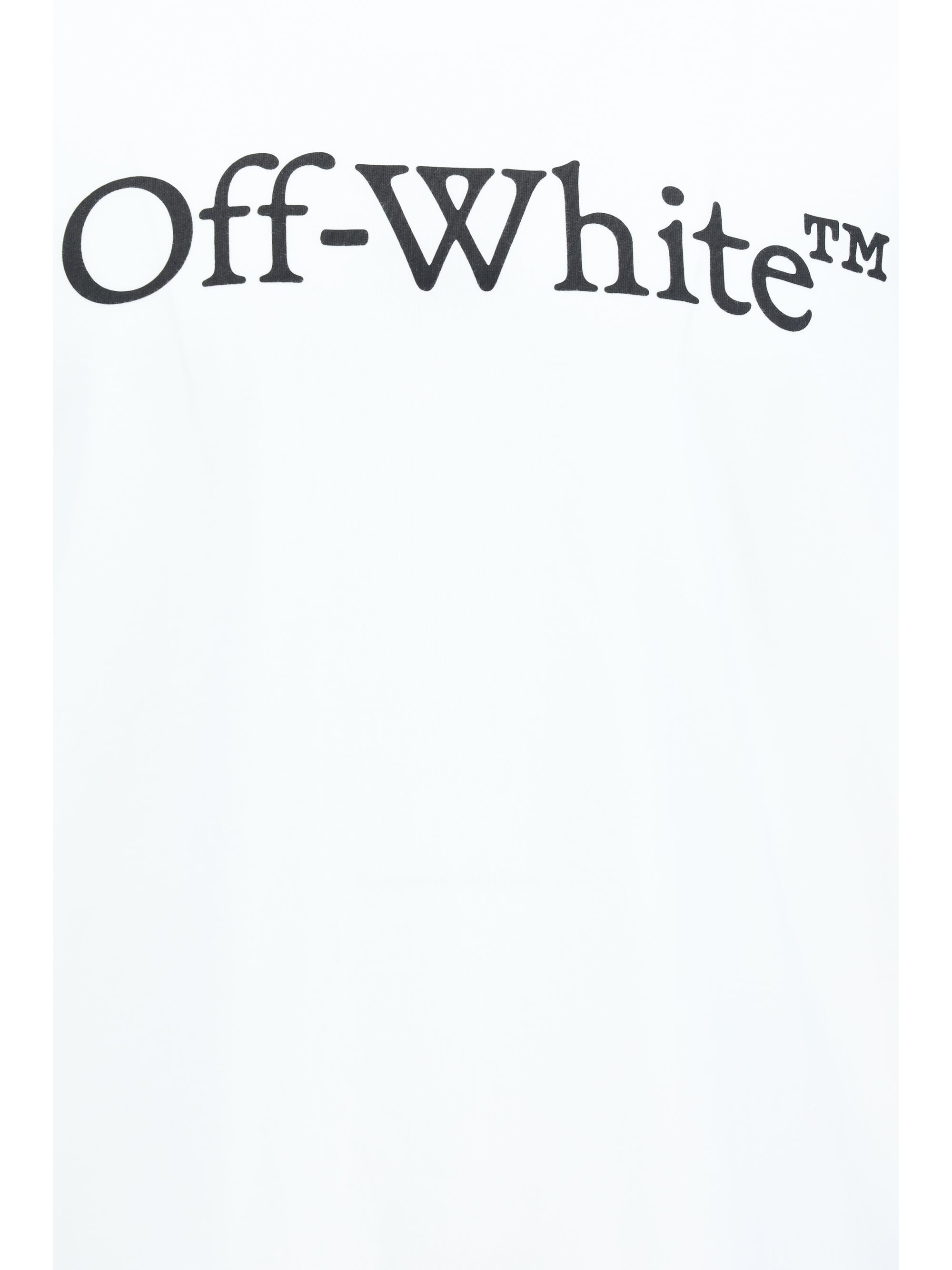 Off-White-T-Shirt Big Bookish Skate-Uomo