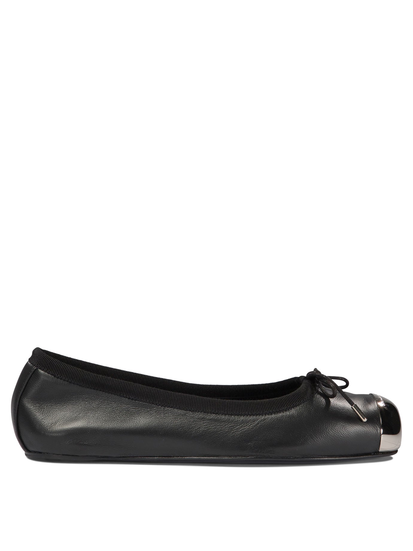 Alexander Mcqueen-Punk Ballerinas Nero-Donna