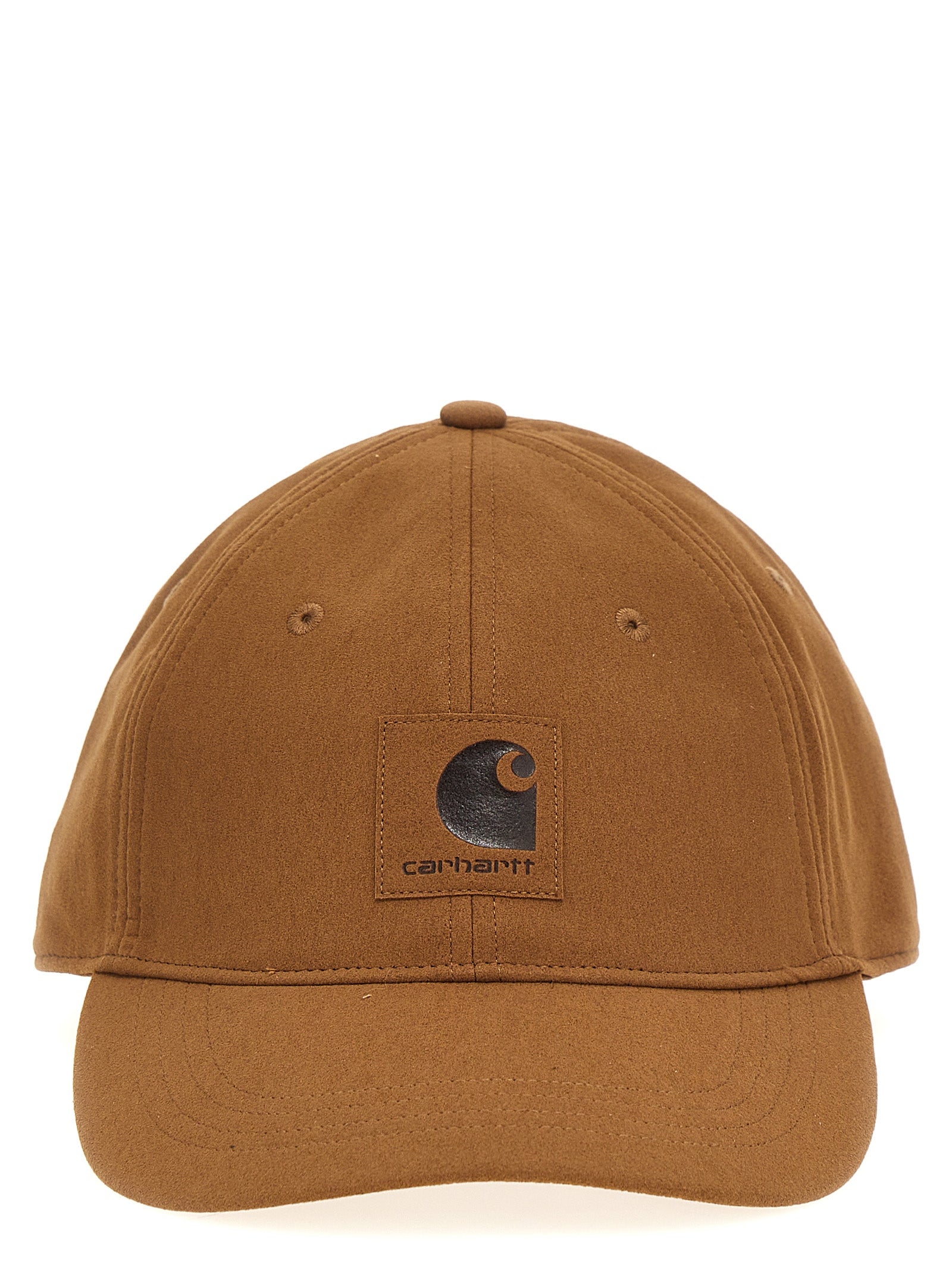 Carhartt Wip-Suede Cappelli Marrone-Uomo