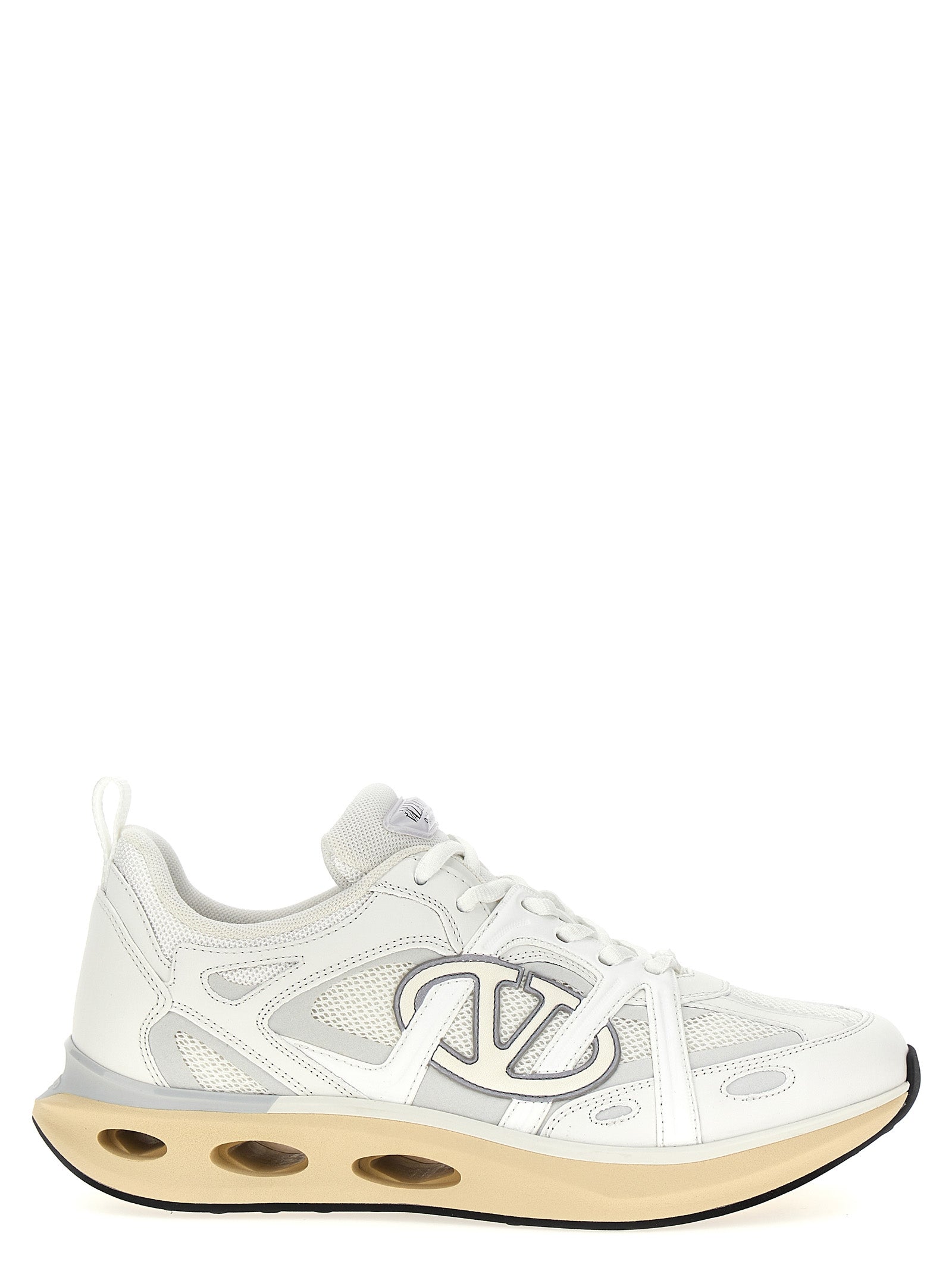 Valentino Garavani-Vlogo Easyjog Sneakers Bianco-Uomo