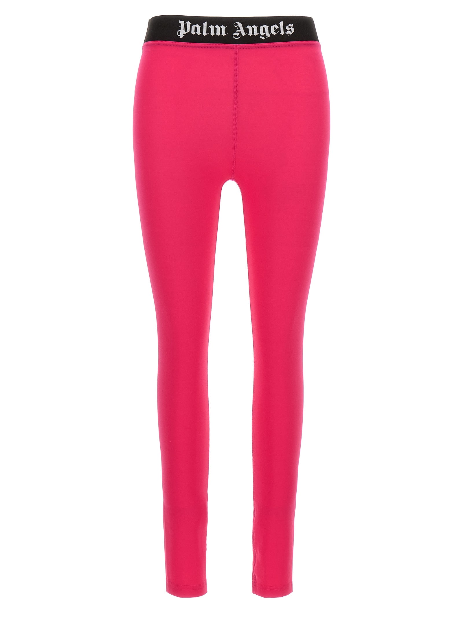 Palm Angels-Classic Logo Leggings Fucsia-Donna