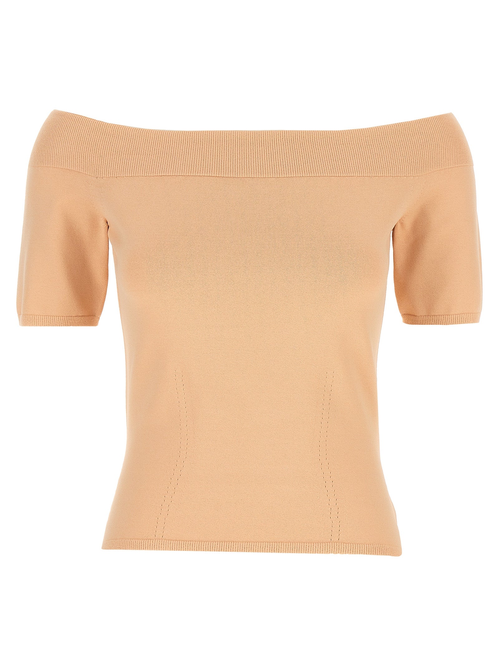 Alexander Mcqueen-Top Off The Shoulders Top Rosa-Donna