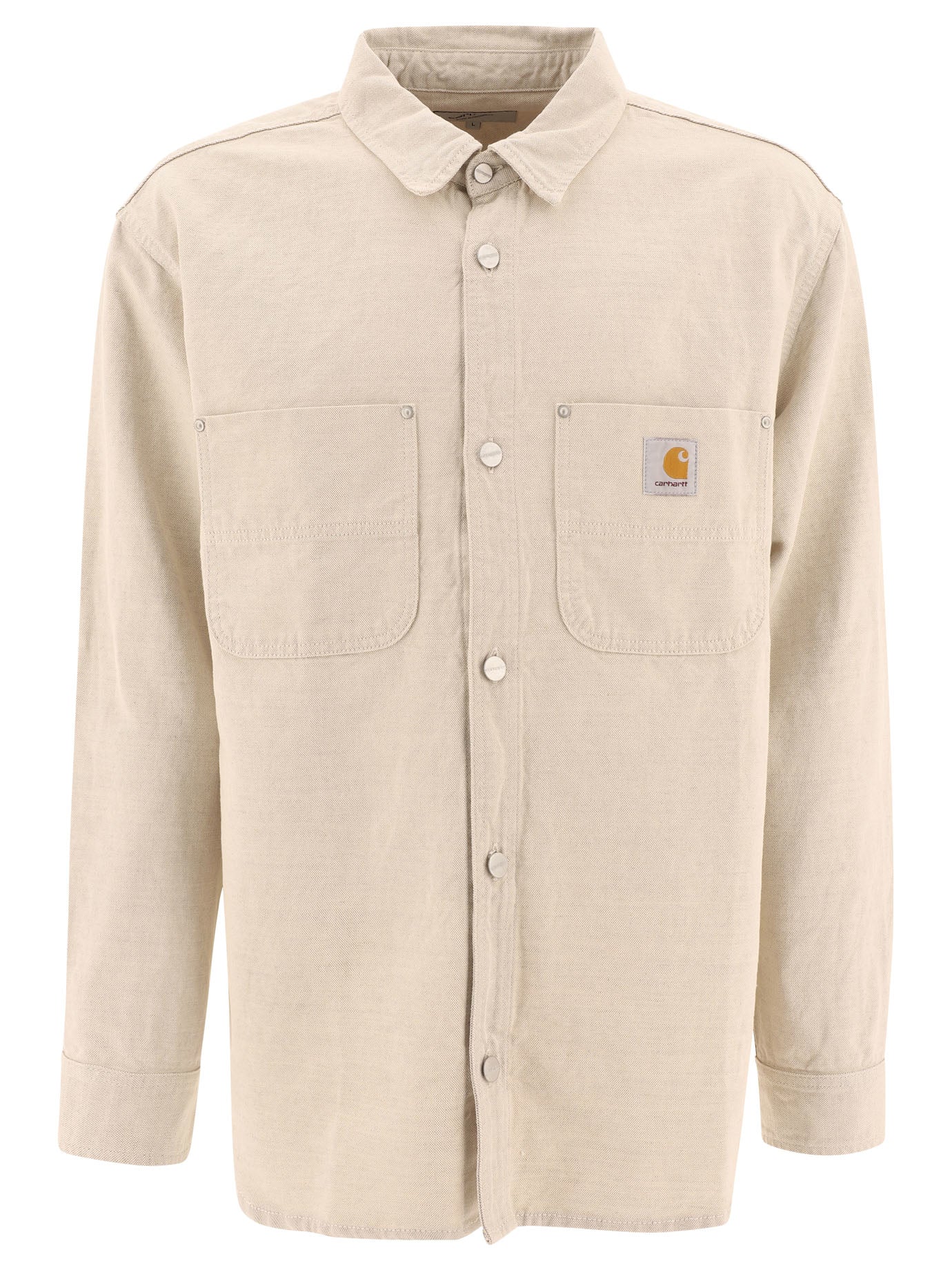 Carhartt Wip-Walter Giacche Beige-Uomo