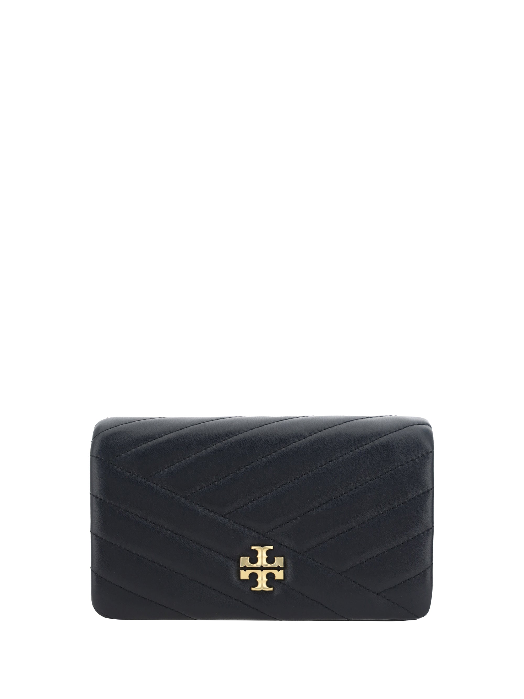 Tory Burch-Portafogli con Tracolla Kira Chevron-Donna