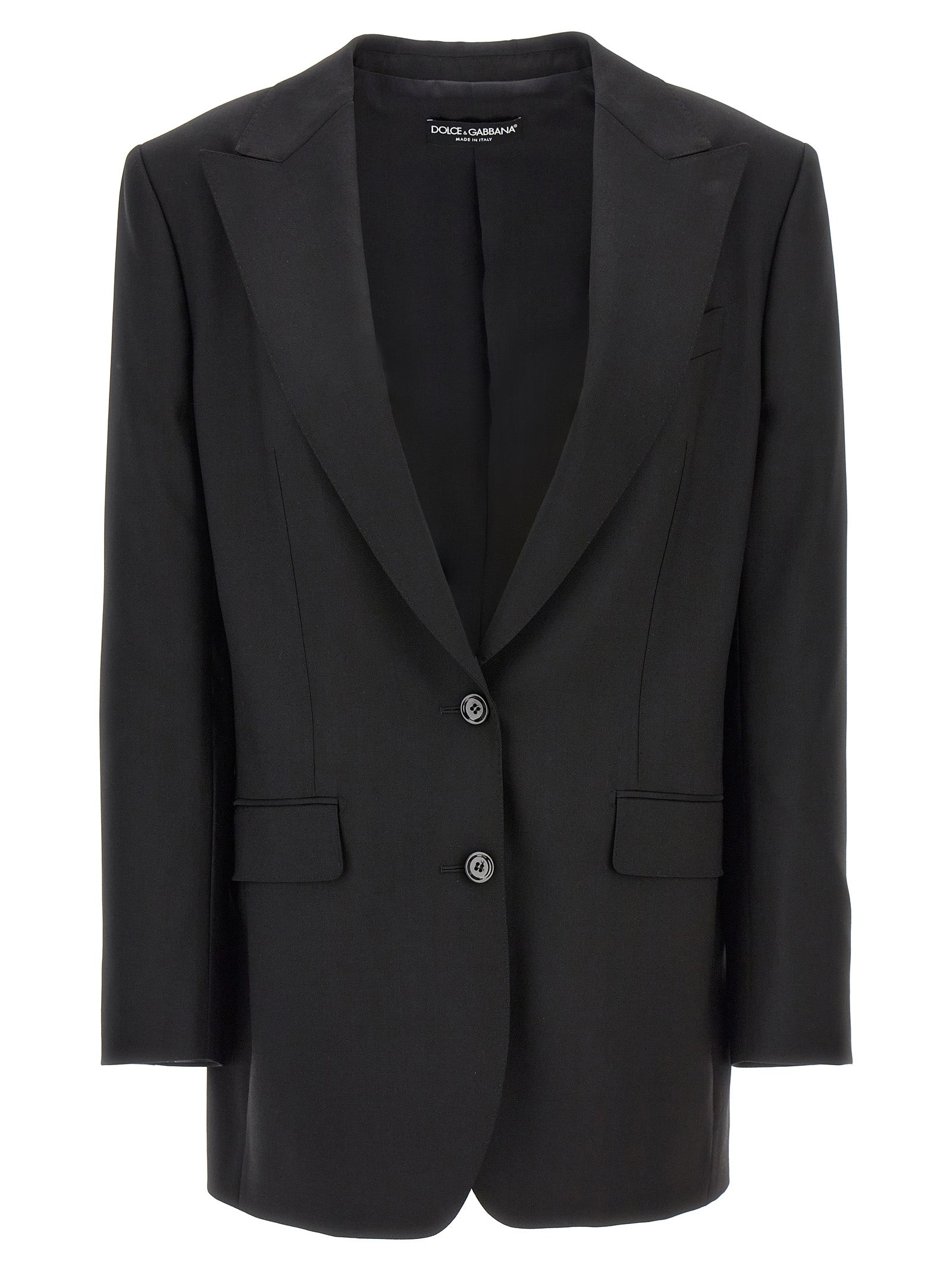 Dolce & Gabbana-Mambo Blazer And Suits Nero-Donna