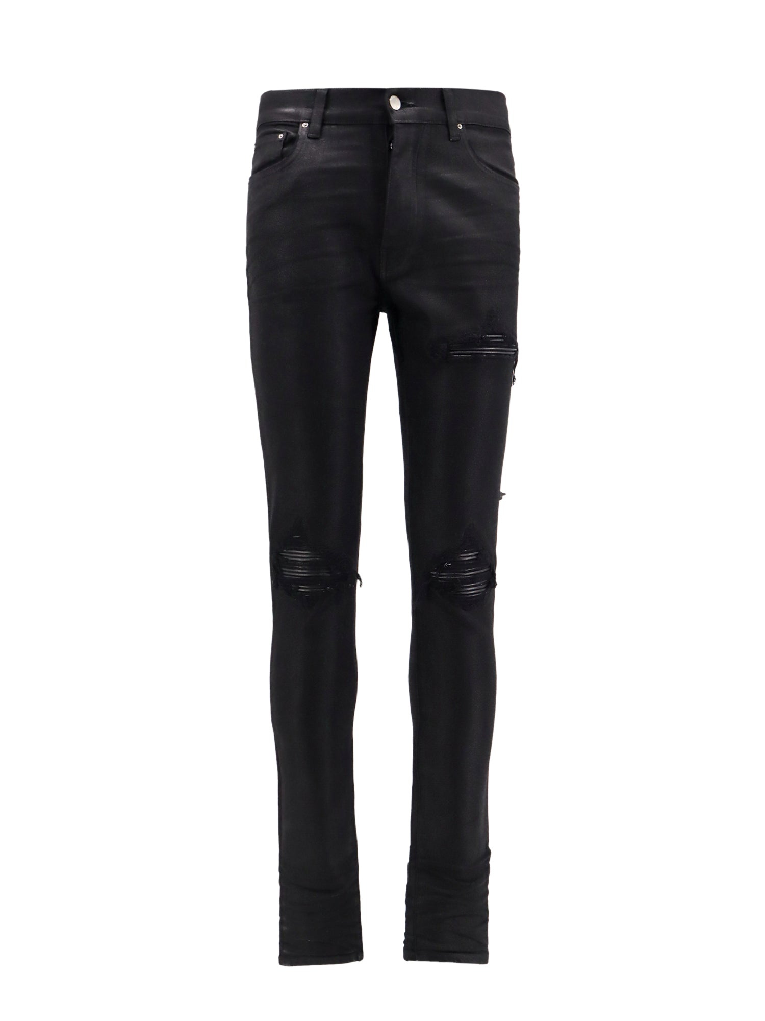 Amiri-Pantalone cinque tasche black-Uomo