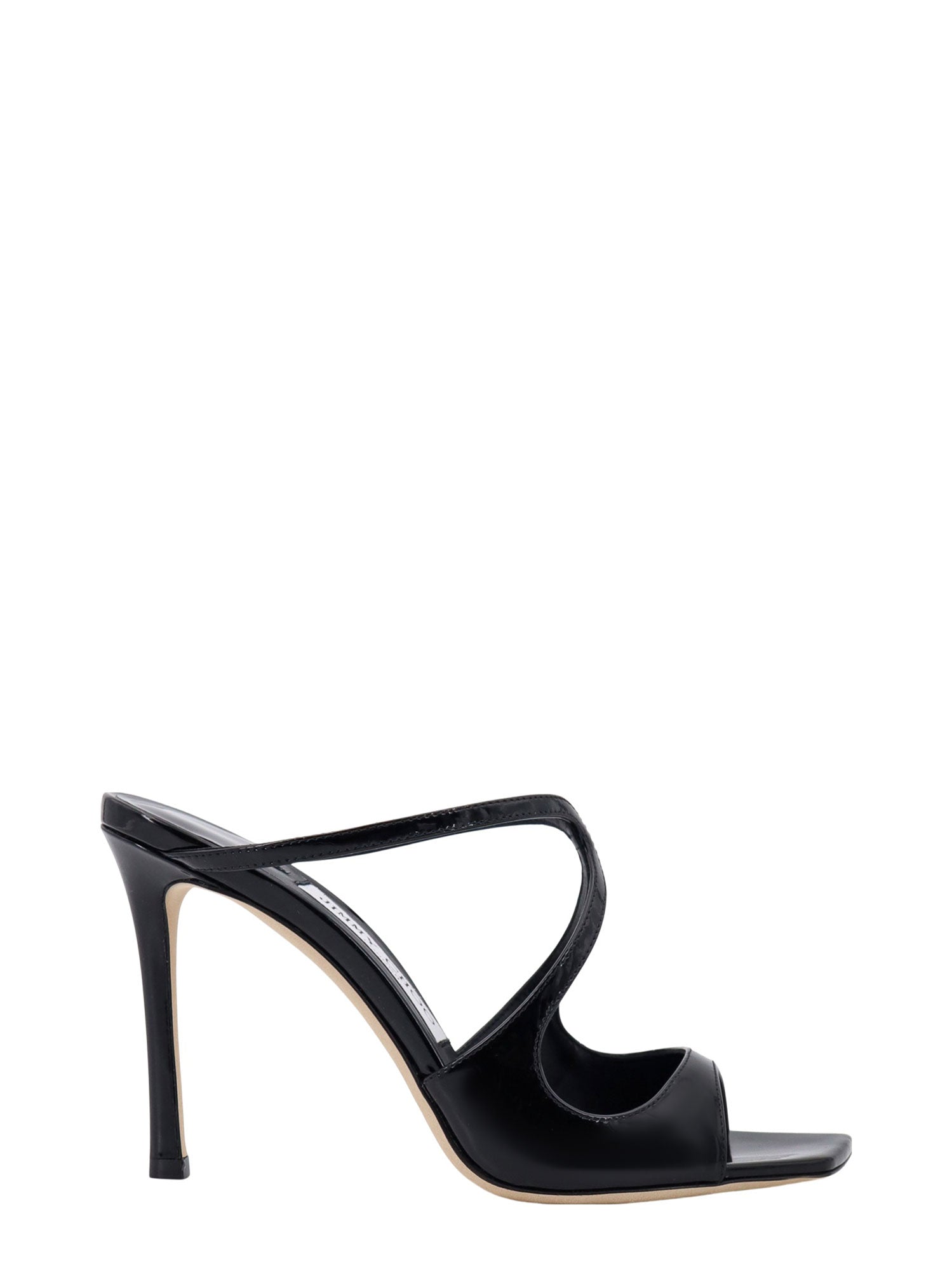 Jimmy Choo-Sandali in pelle verniciata-Donna