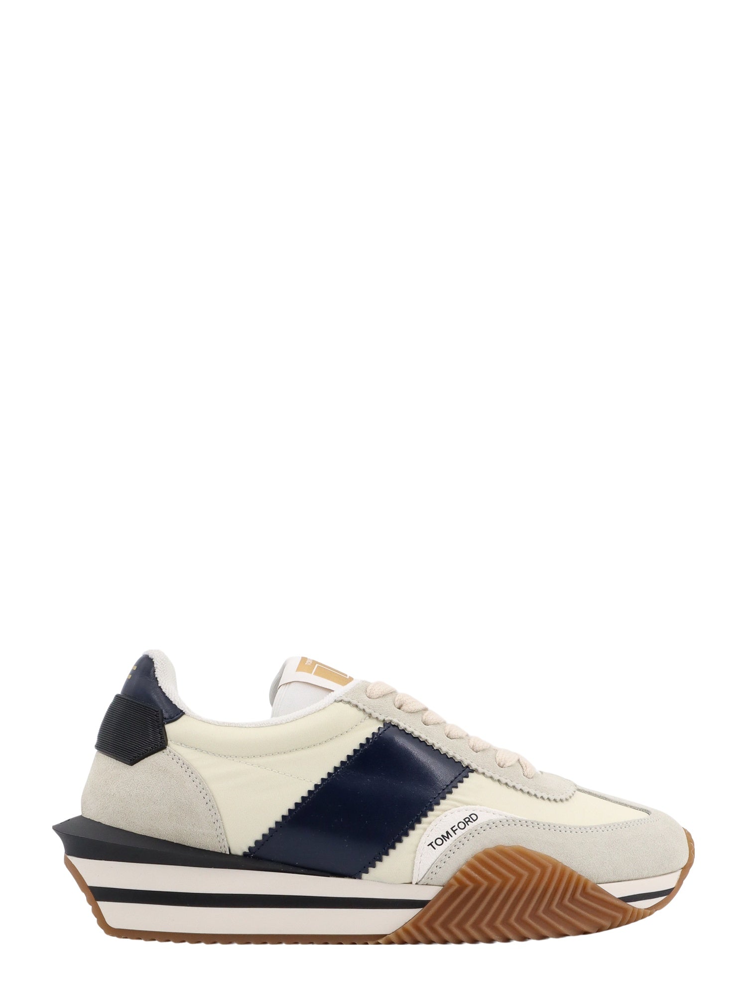 Tom Ford-Sneakers in nylon e suede-Uomo