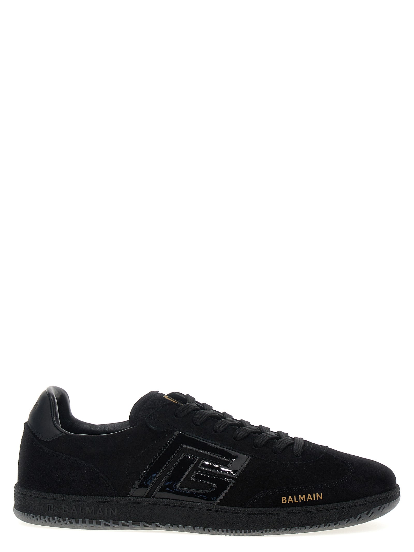 Balmain-Balmain Swan Sneakers Nero-Uomo