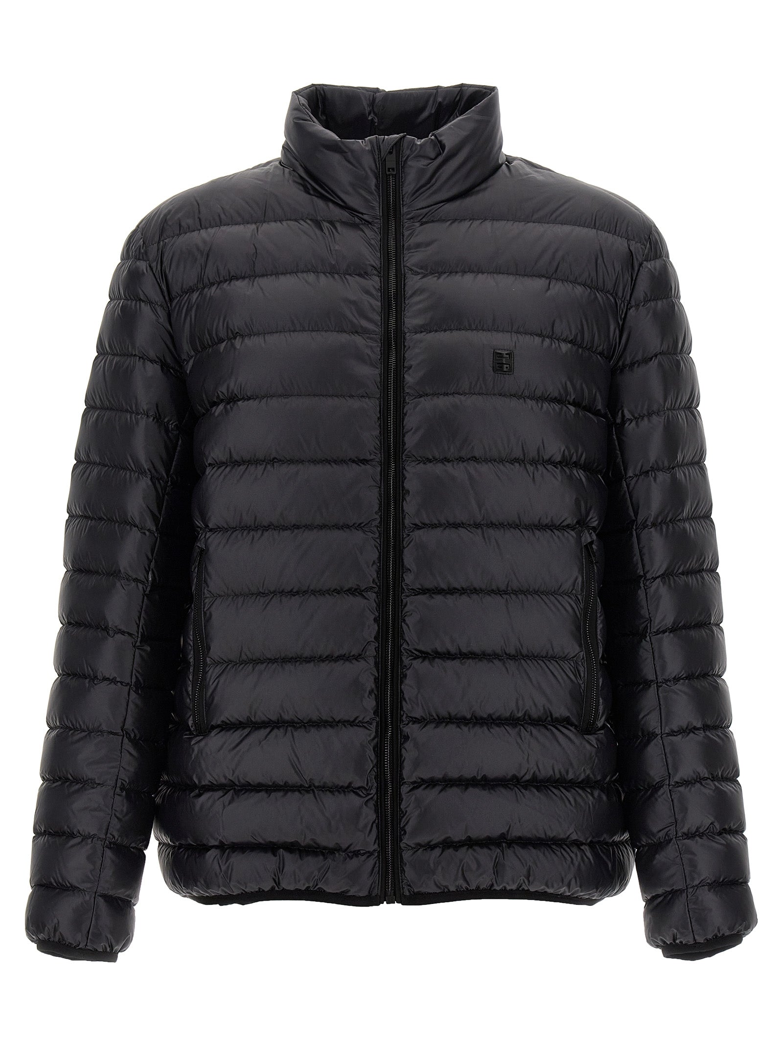 Givenchy-Logo Down Jacket Giacche Nero-Uomo