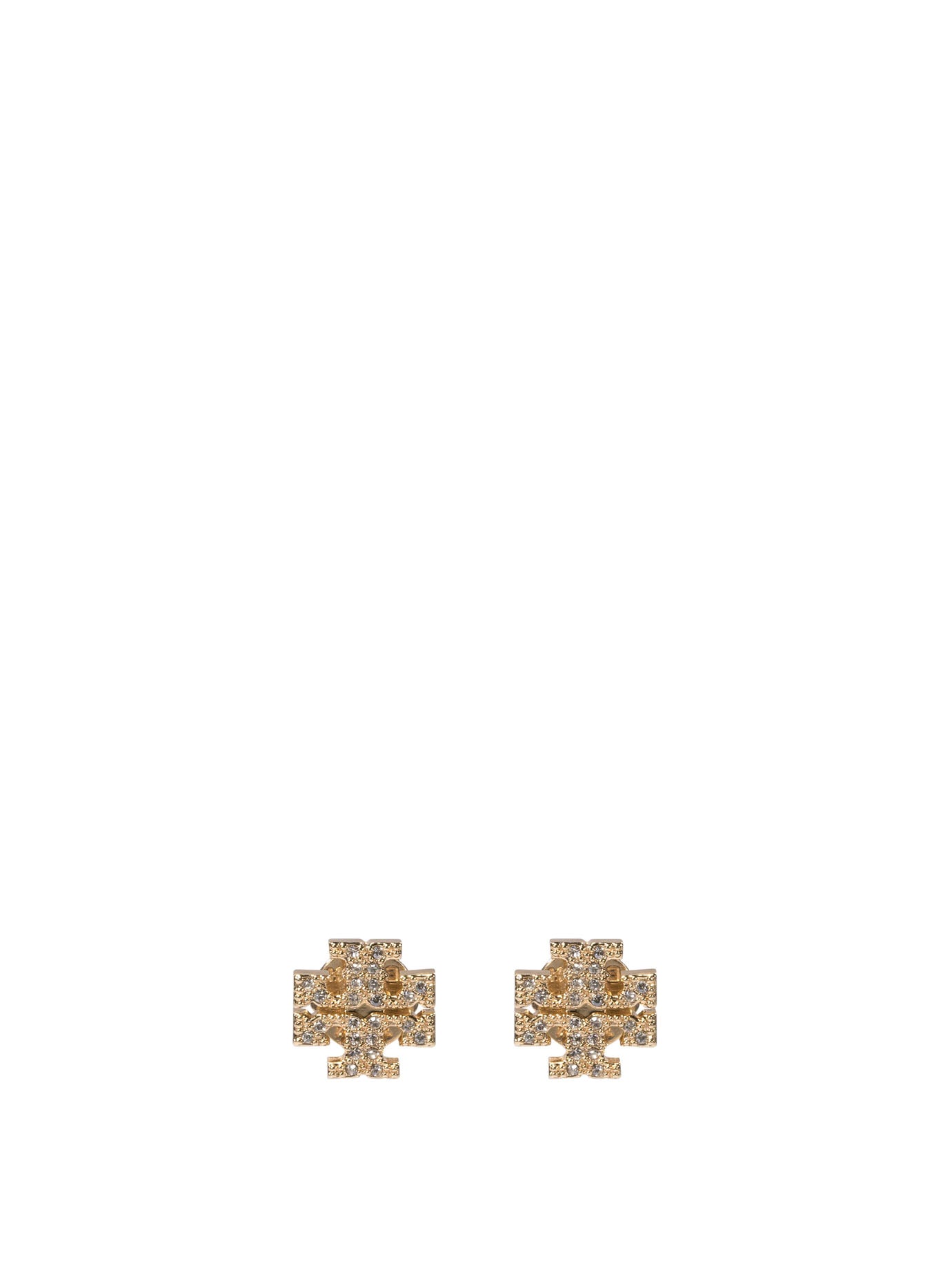 Tory Burch-Kira Pave Studs Jewels Oro-Donna