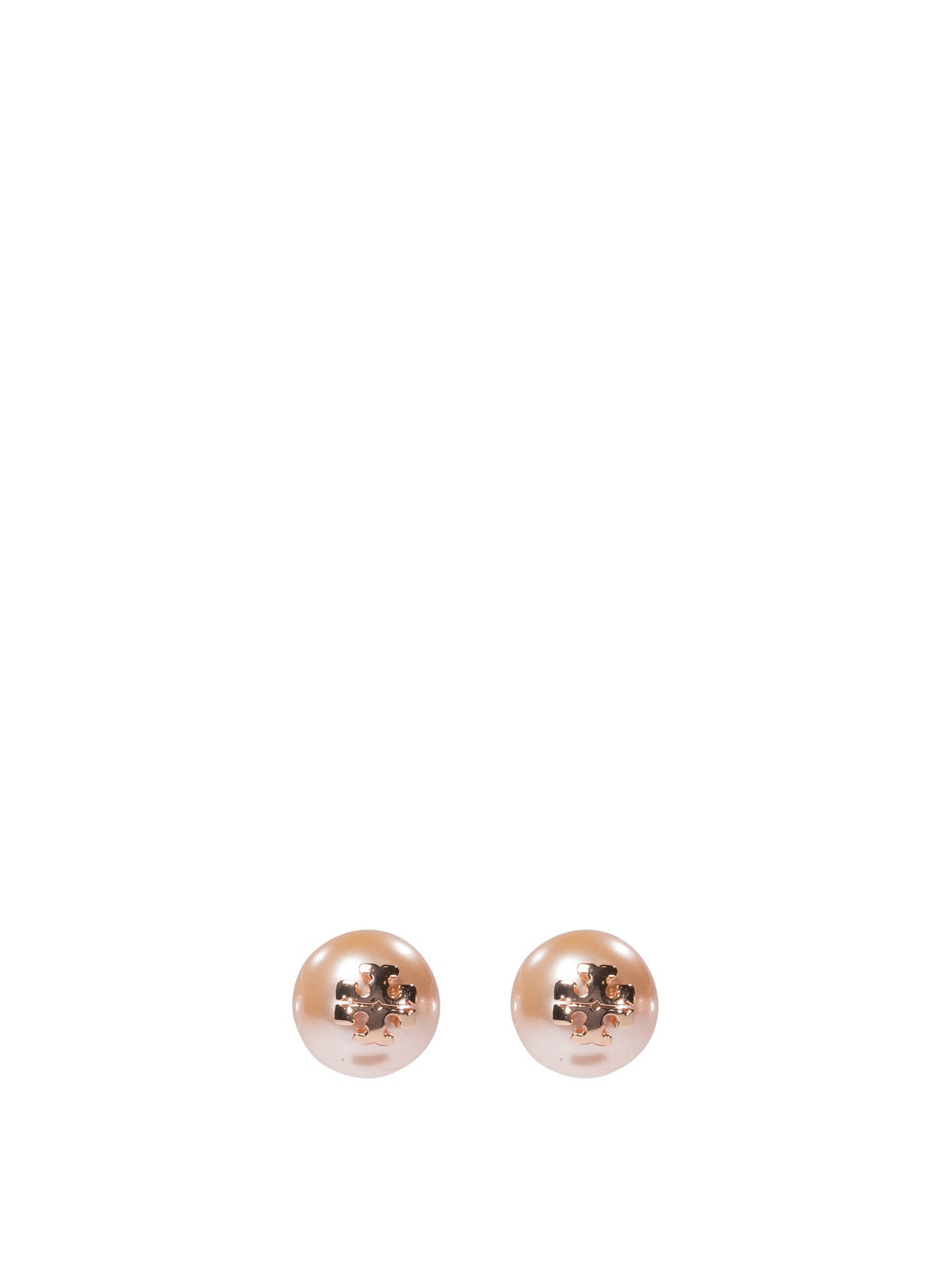 Tory Burch-Kira Pearl Stud Jewels Rosa-Donna