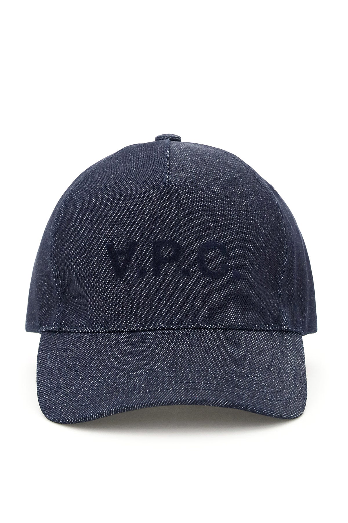 A. P.C.-Cappello Baseball Denim Eden-Uomo