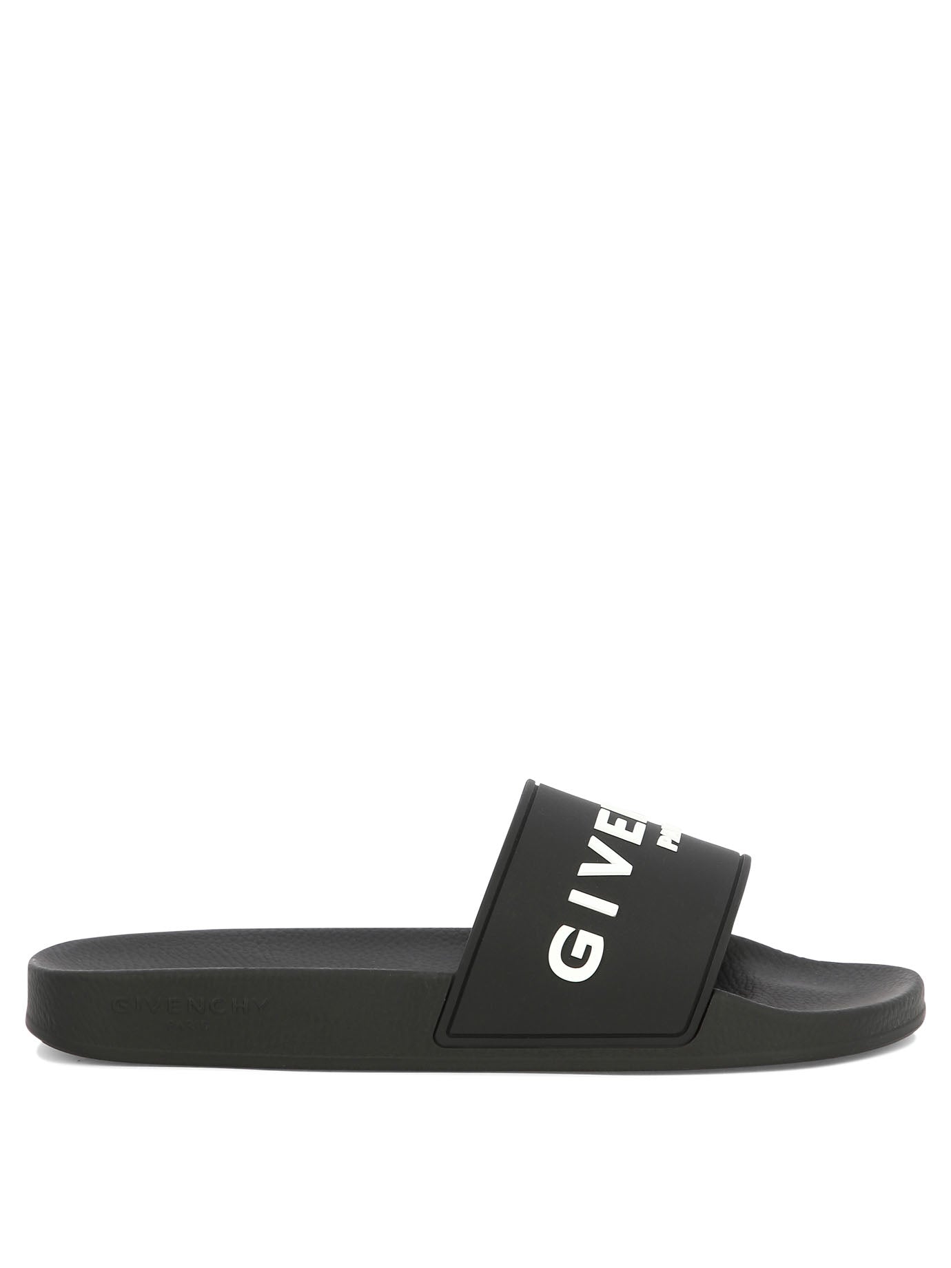 Givenchy-Slide Sandali Nero-Uomo