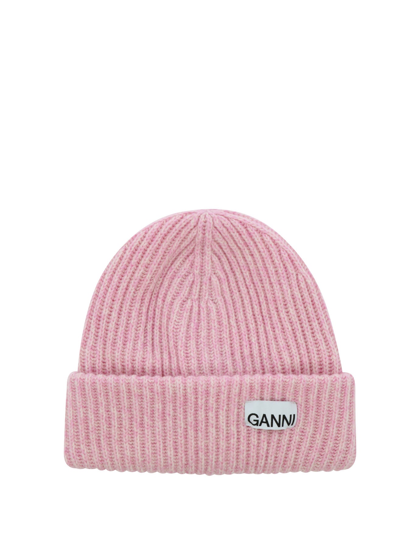 Ganni-Oversize Cappelli Rosa-Donna