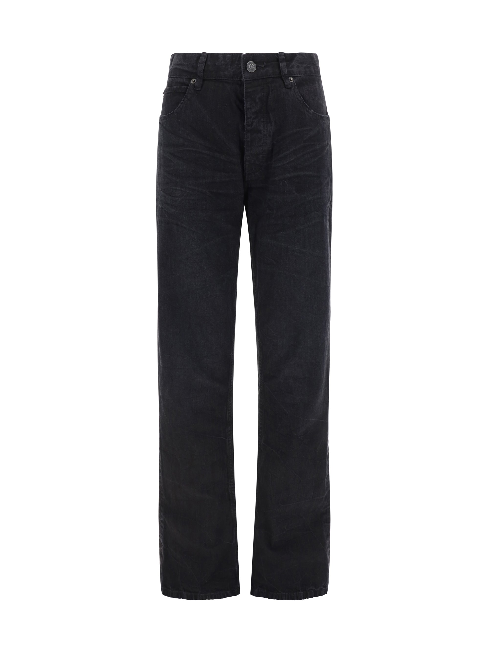 Balenciaga-Pantaloni Denim-Donna