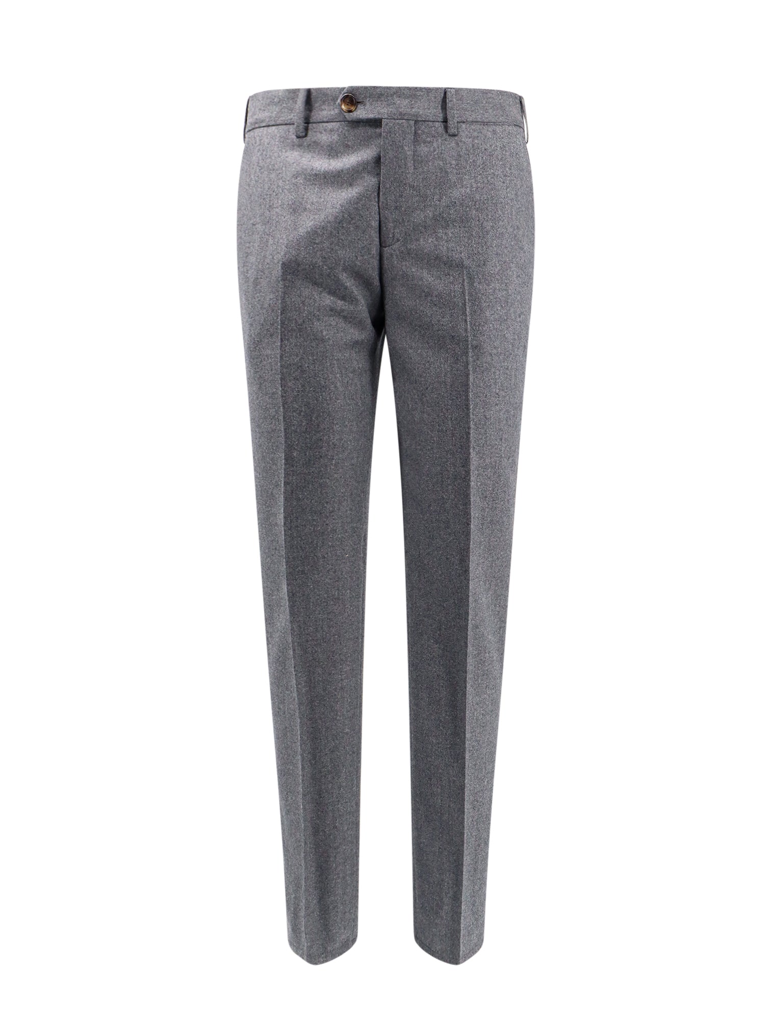 Brunello Cucinelli-Pantalone Italian Fit in lana-Uomo