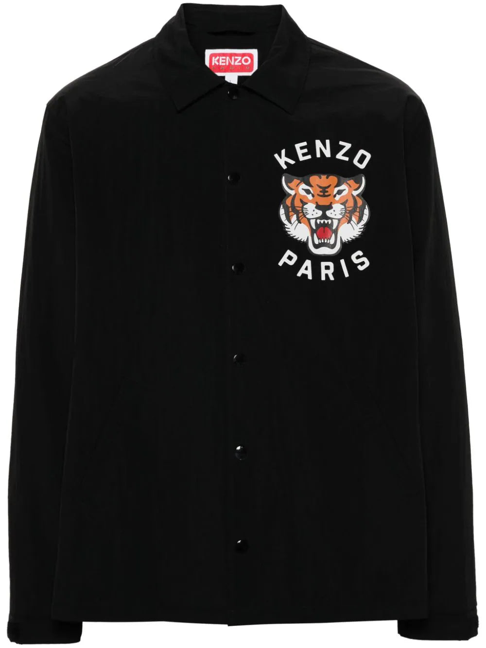 Kenzo-Giacca impermeabile con stampa-Uomo