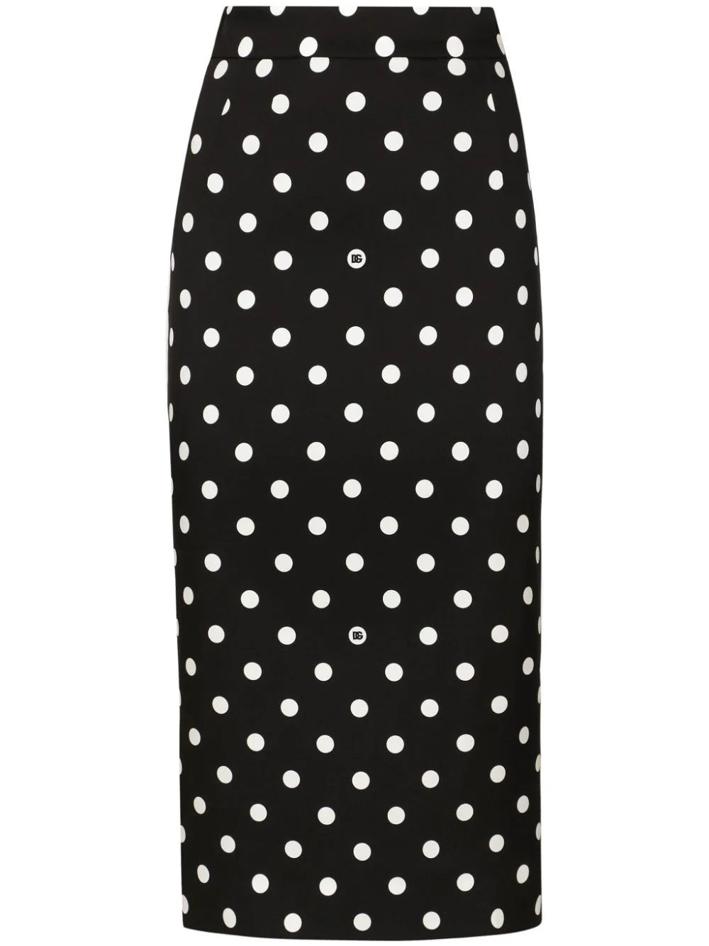 Dolce & Gabbana-Gonna a matita a pois-Donna