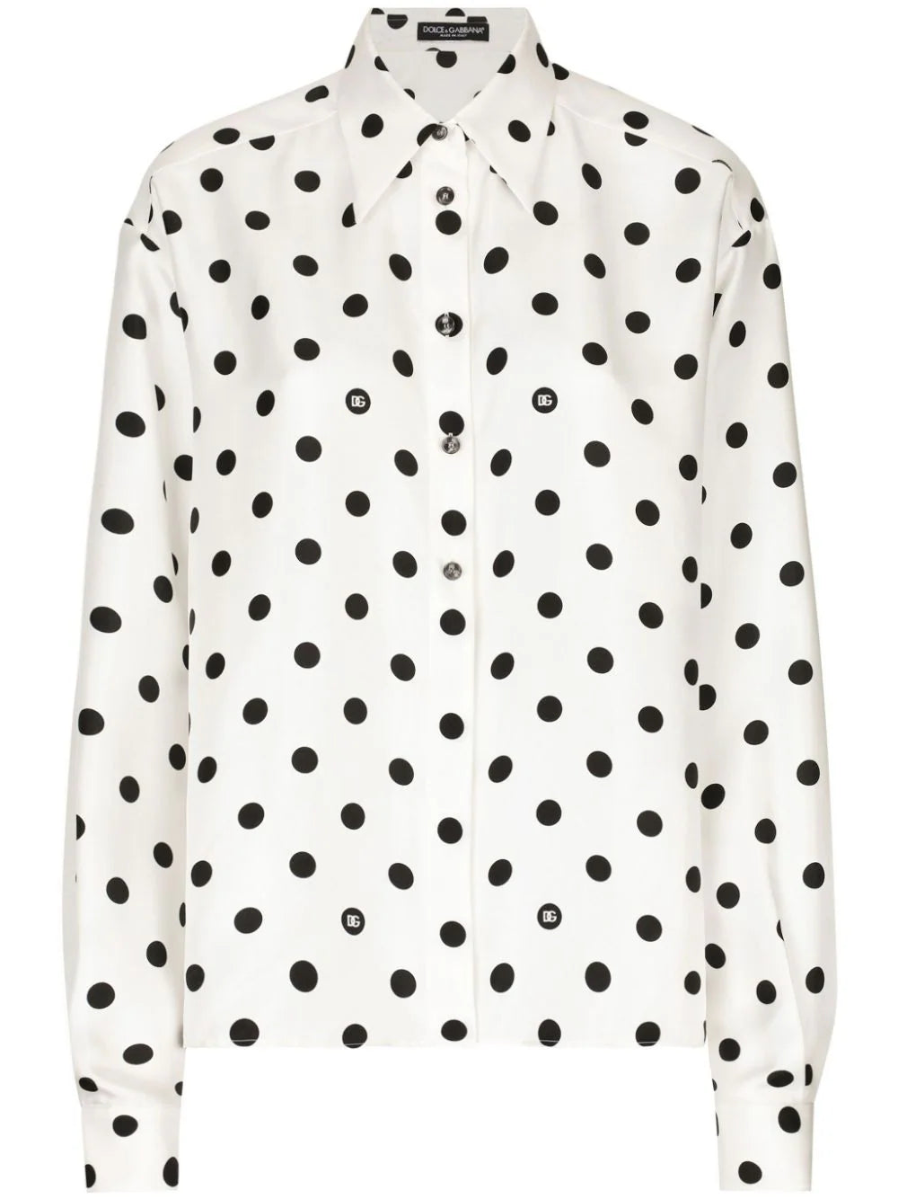 Dolce & Gabbana-Camicia a pois-Donna