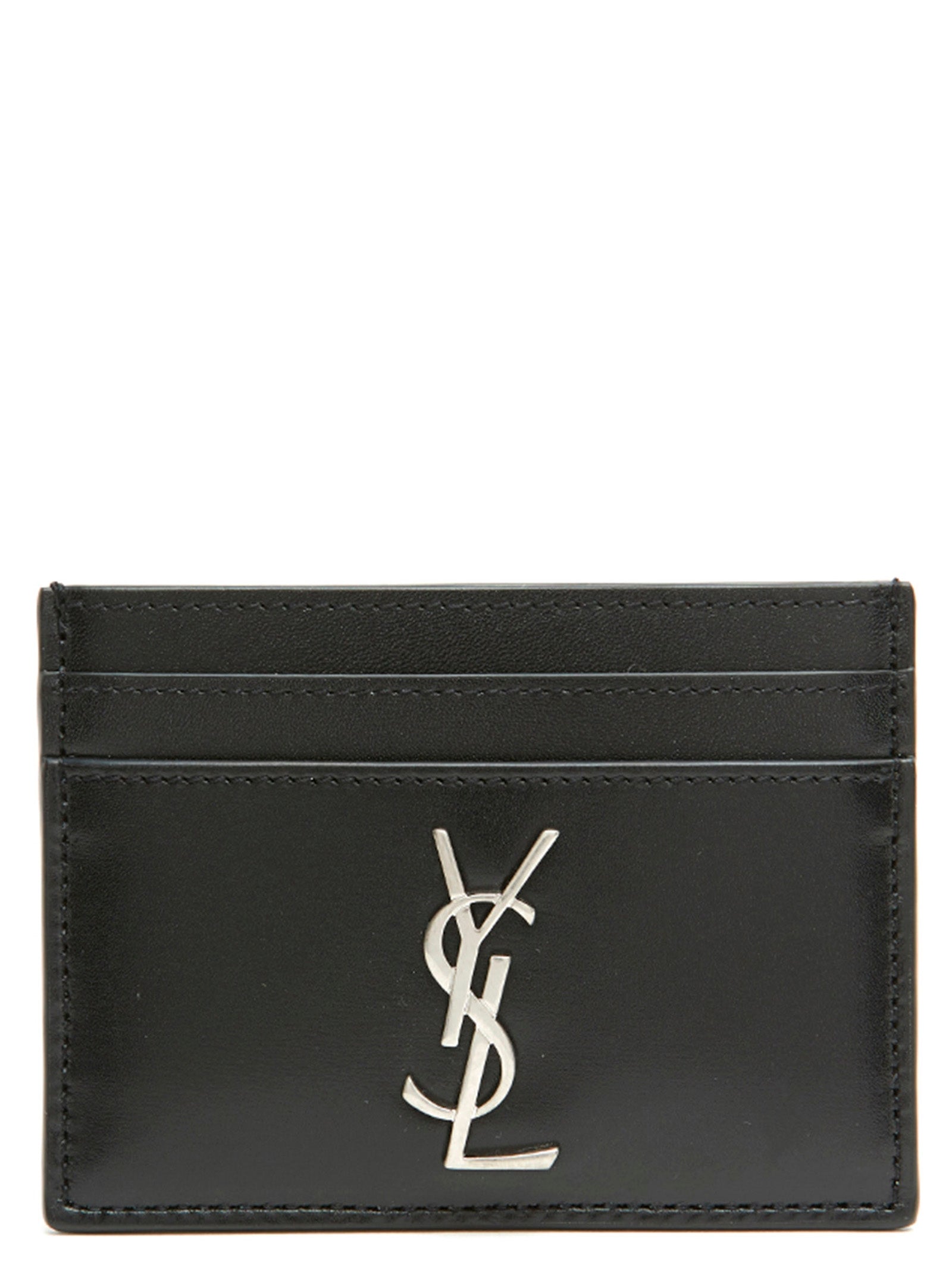 Saint Laurent-Monogramme Portafogli Nero-Uomo