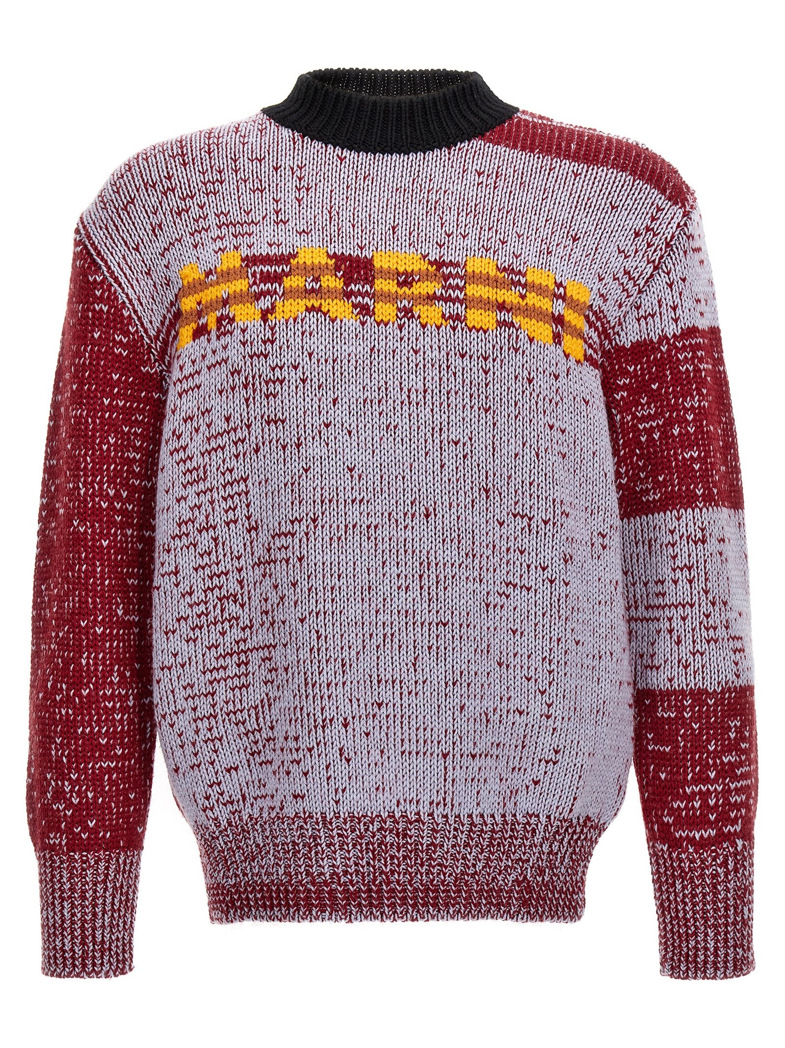 Marni-Logo Sweater Maglioni Multicolor-Uomo