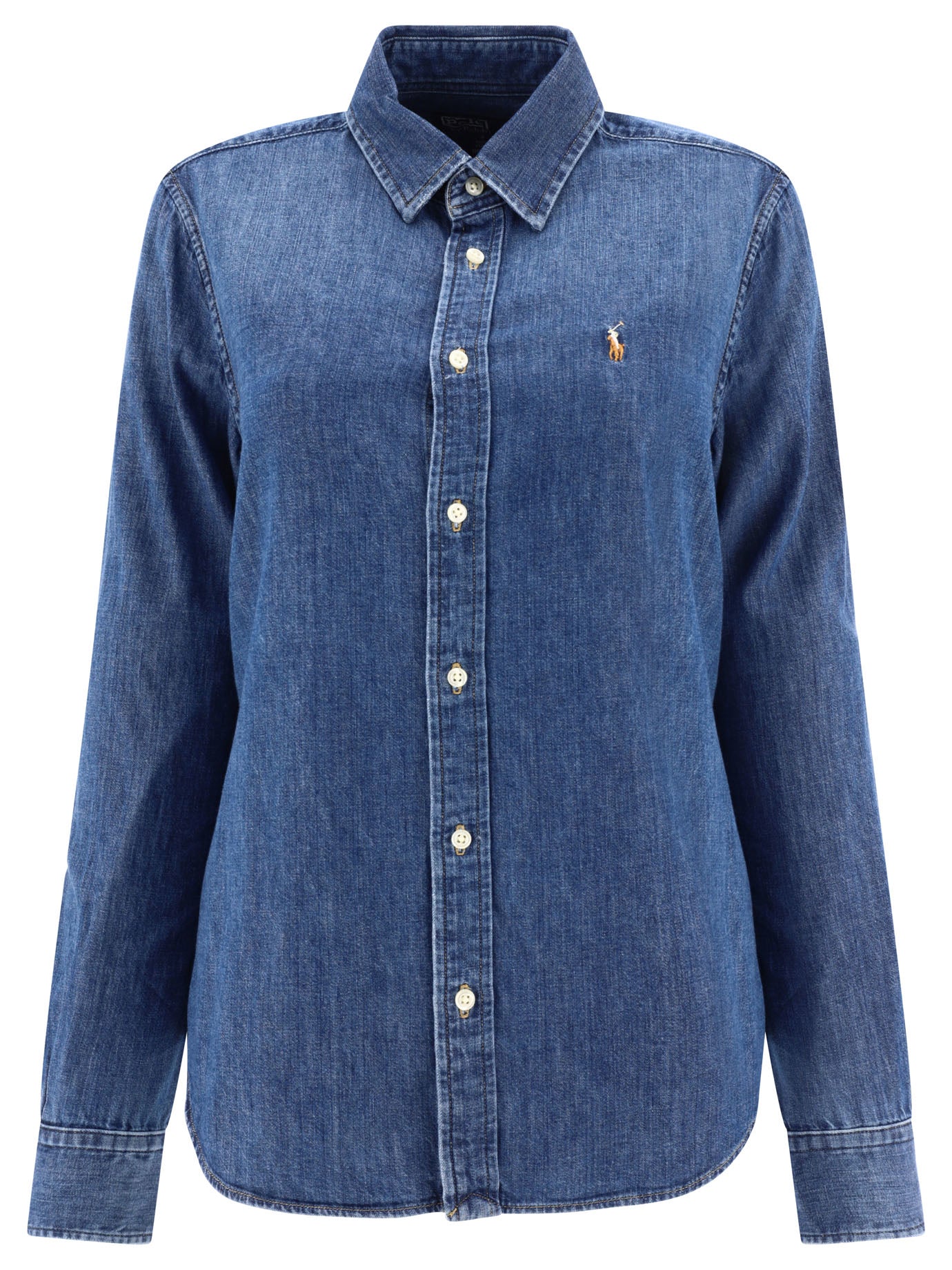 Polo Ralph Lauren-Pony Shirts Blu-Donna