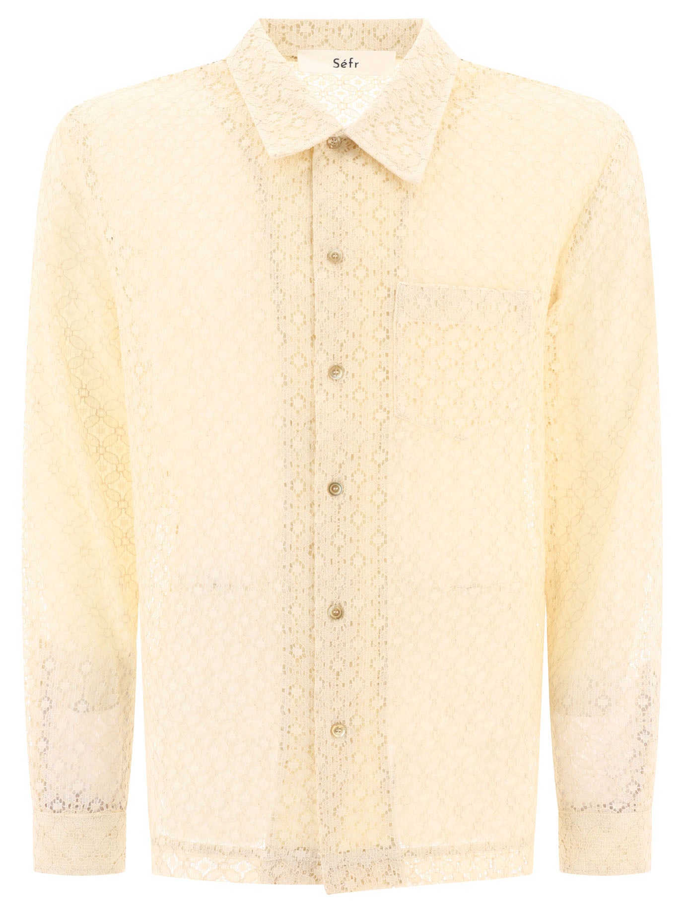 SéFr-Jagou Shirts Beige-Uomo