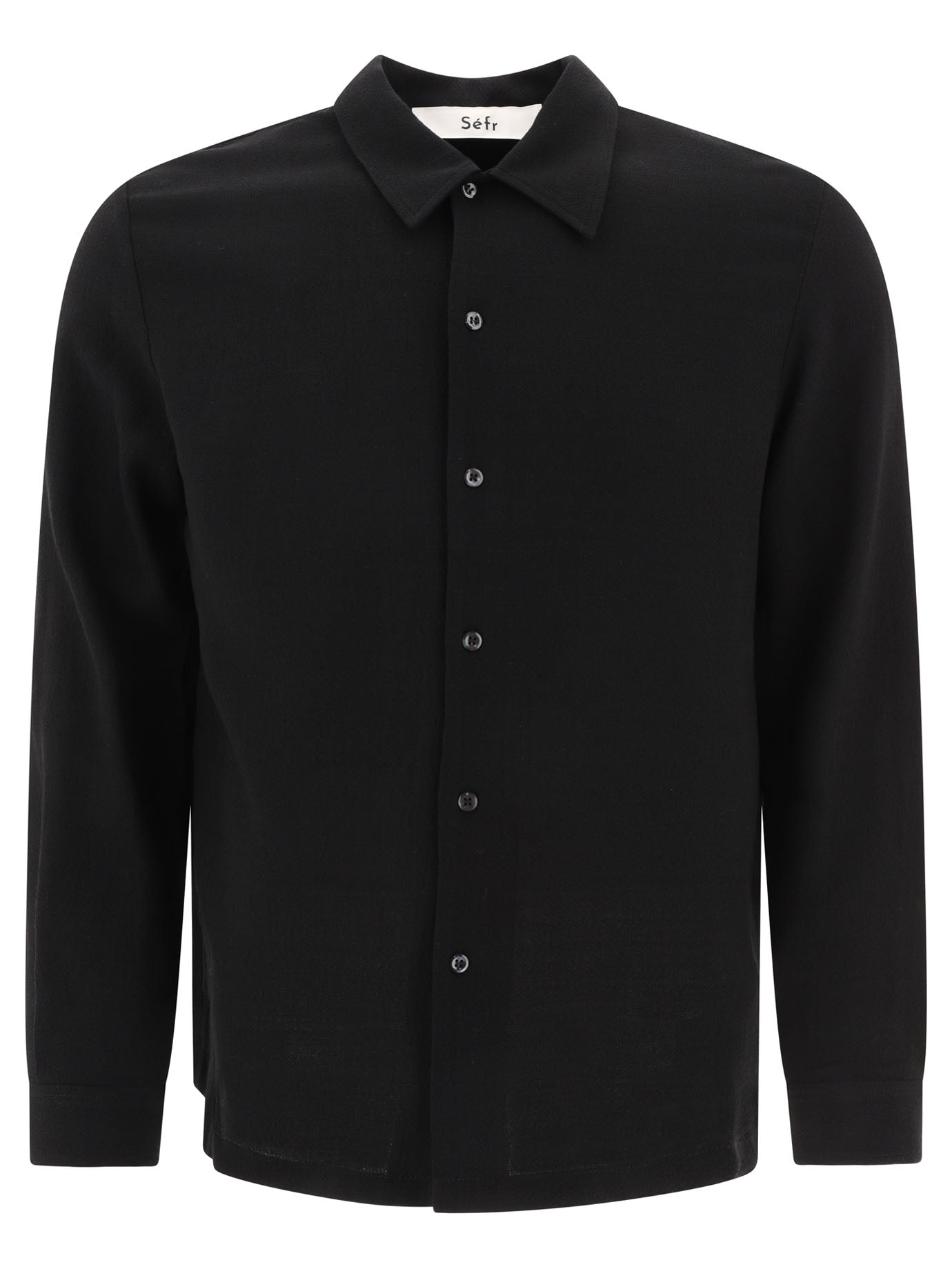 SéFr-Rampoua Shirts Nero-Uomo