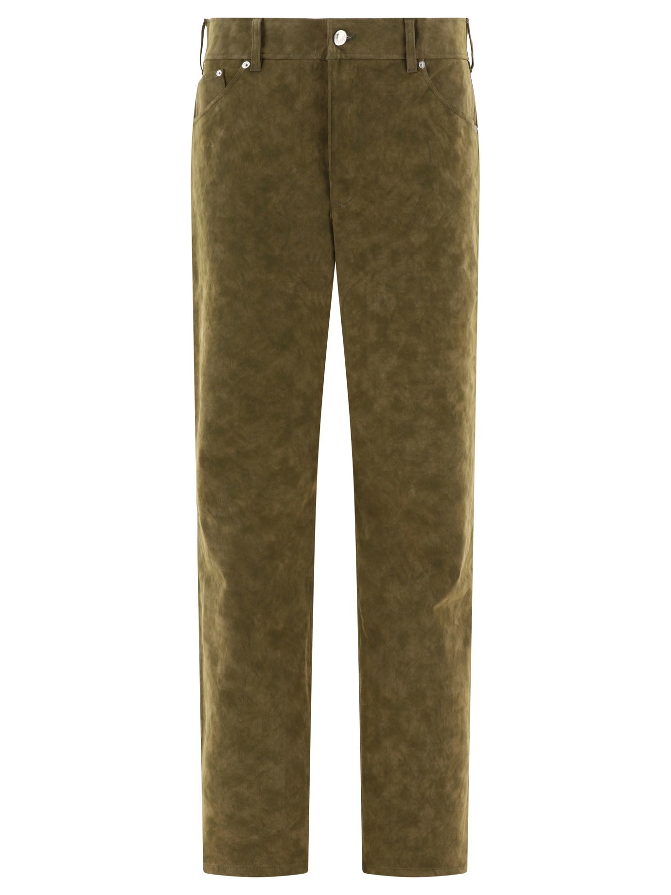 SéFr-Otis Trousers Verde-Uomo