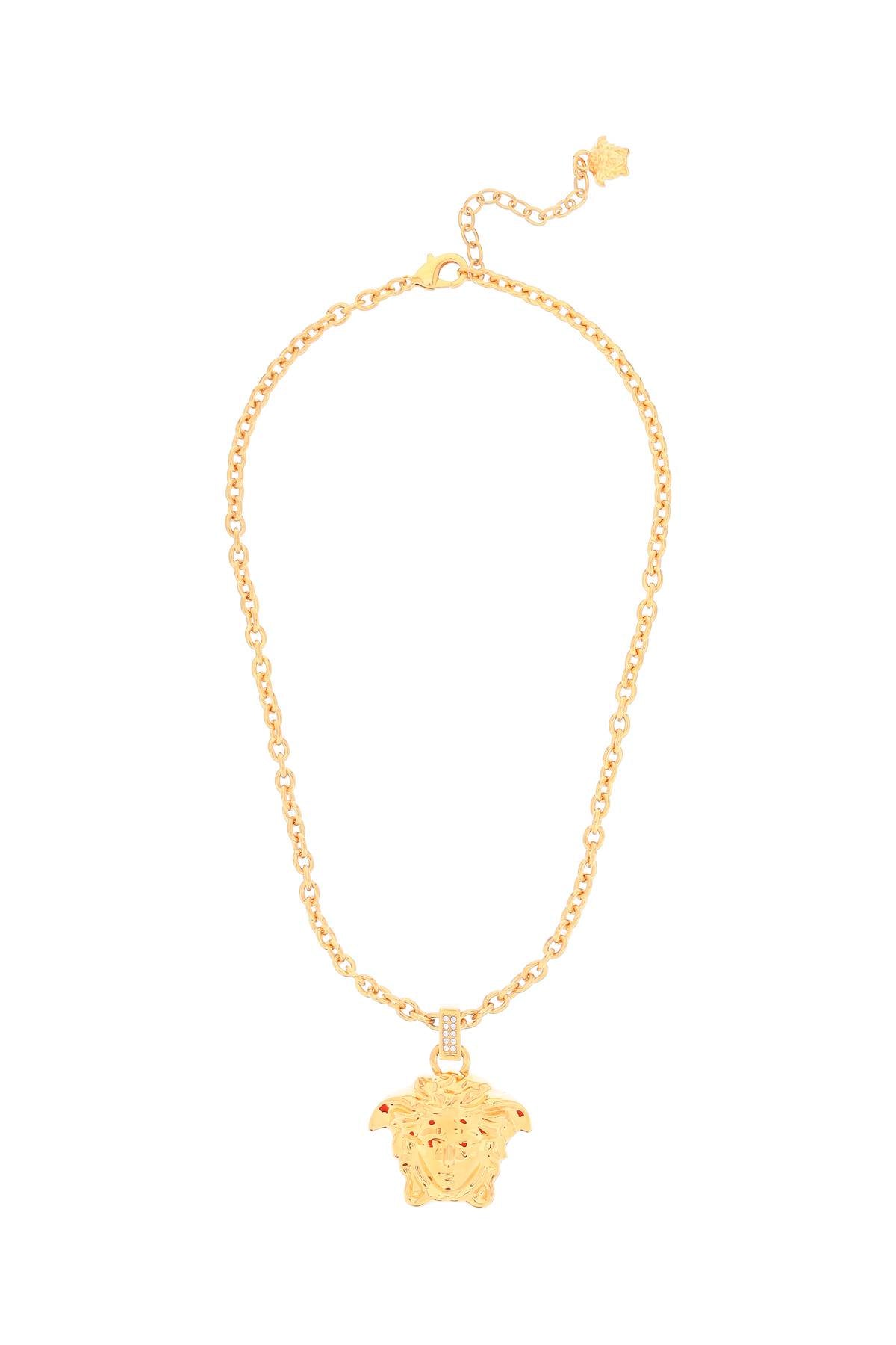 Versace-Collana La Medusa Con Cristalli-Donna