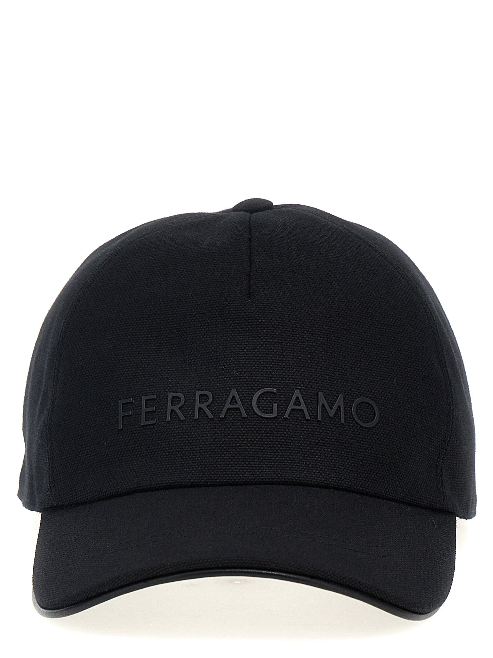 Ferragamo-Bas Ferrlett Cappelli Nero-Uomo