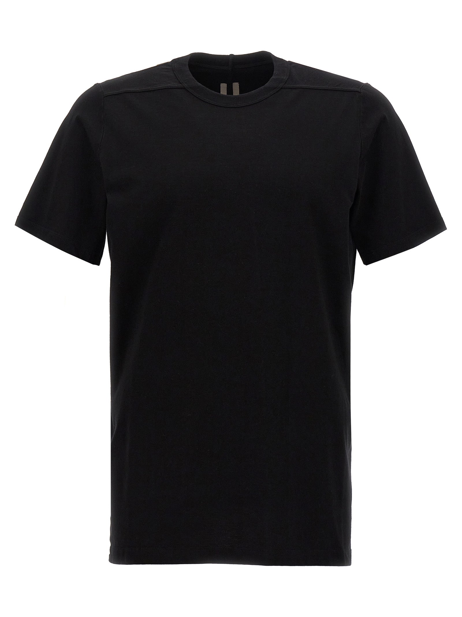 Rick Owens-Level T T Shirt Nero-Uomo