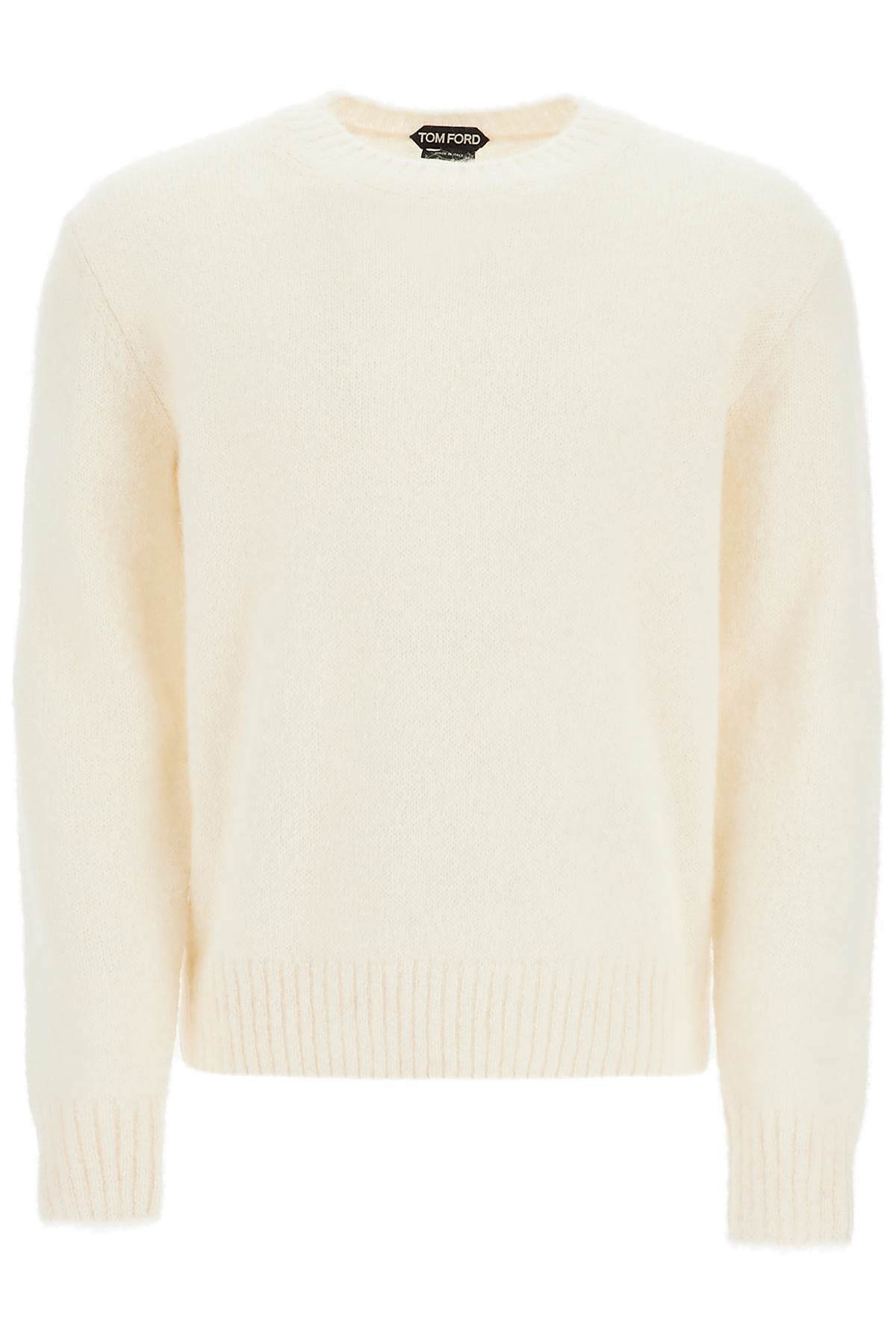 Tom Ford-Pullover Girocollo In Alpaca-Uomo