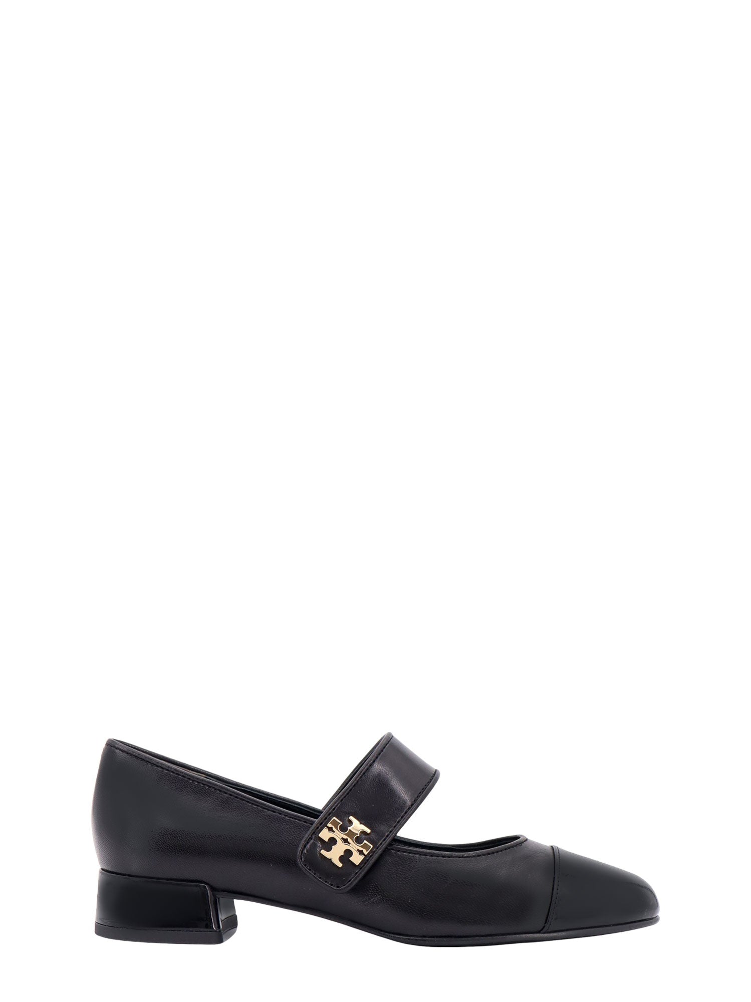 Tory Burch-Ballerina Cap-Toe in pelle-Donna