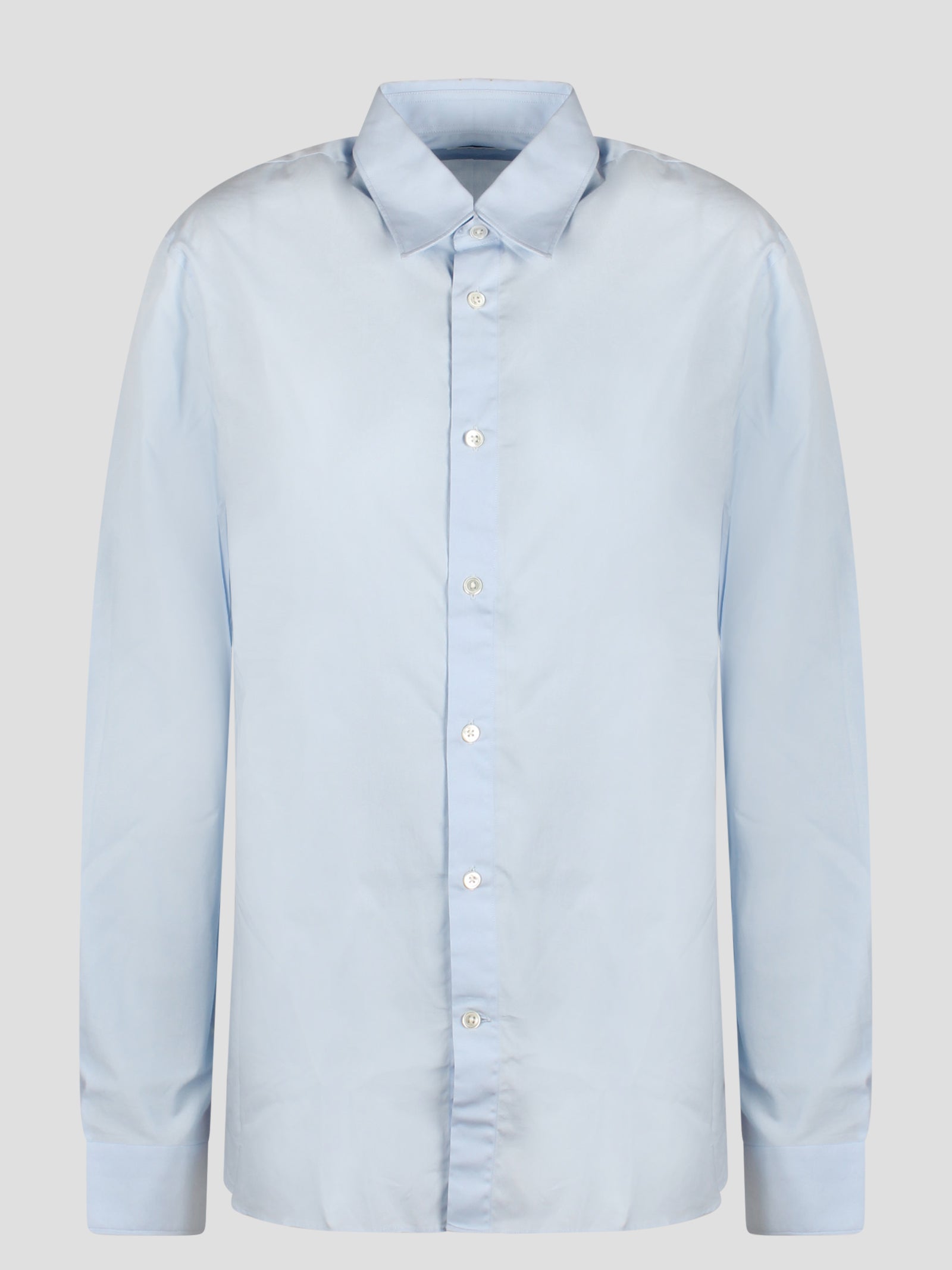 Acne Studios-Cotton poplin shirt-Uomo