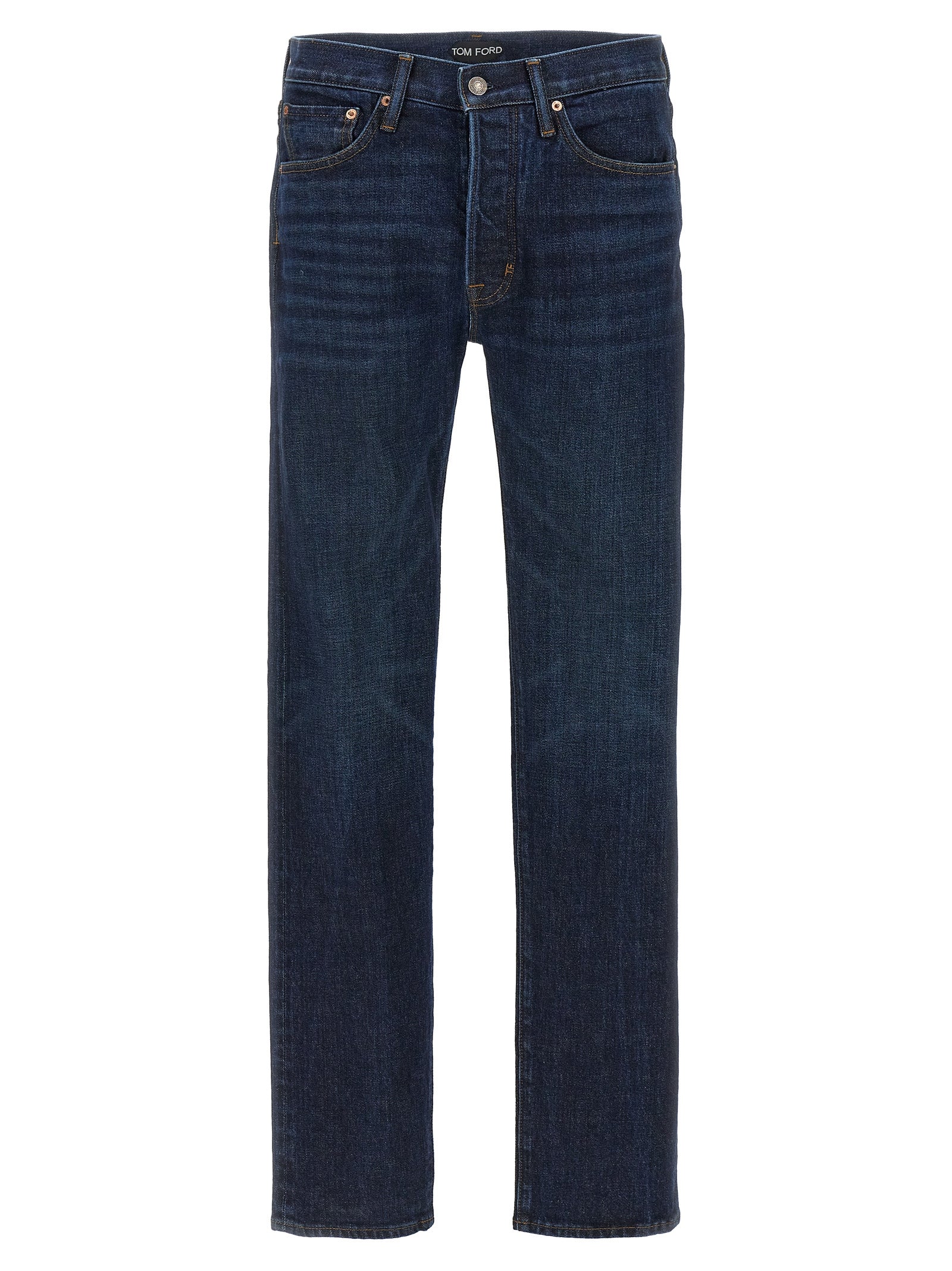 Tom Ford-Rinse Selvedge Jeans Blu-Uomo