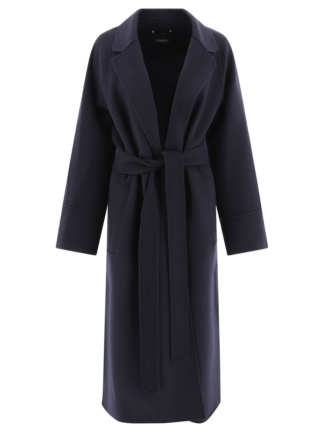 Max Mara S-Agata Coats Blu-Donna