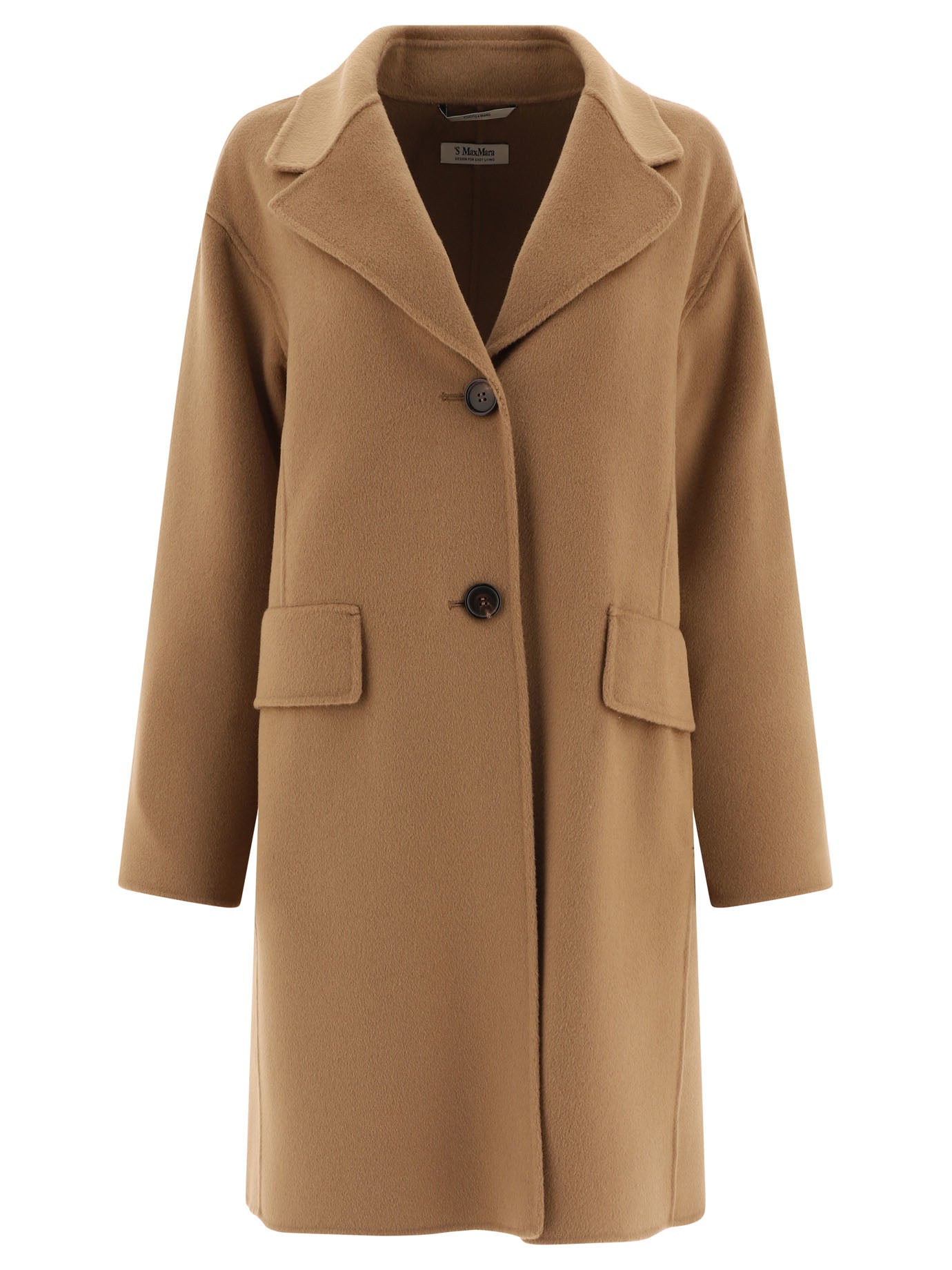 Max Mara S-Coat Coats Beige-Donna