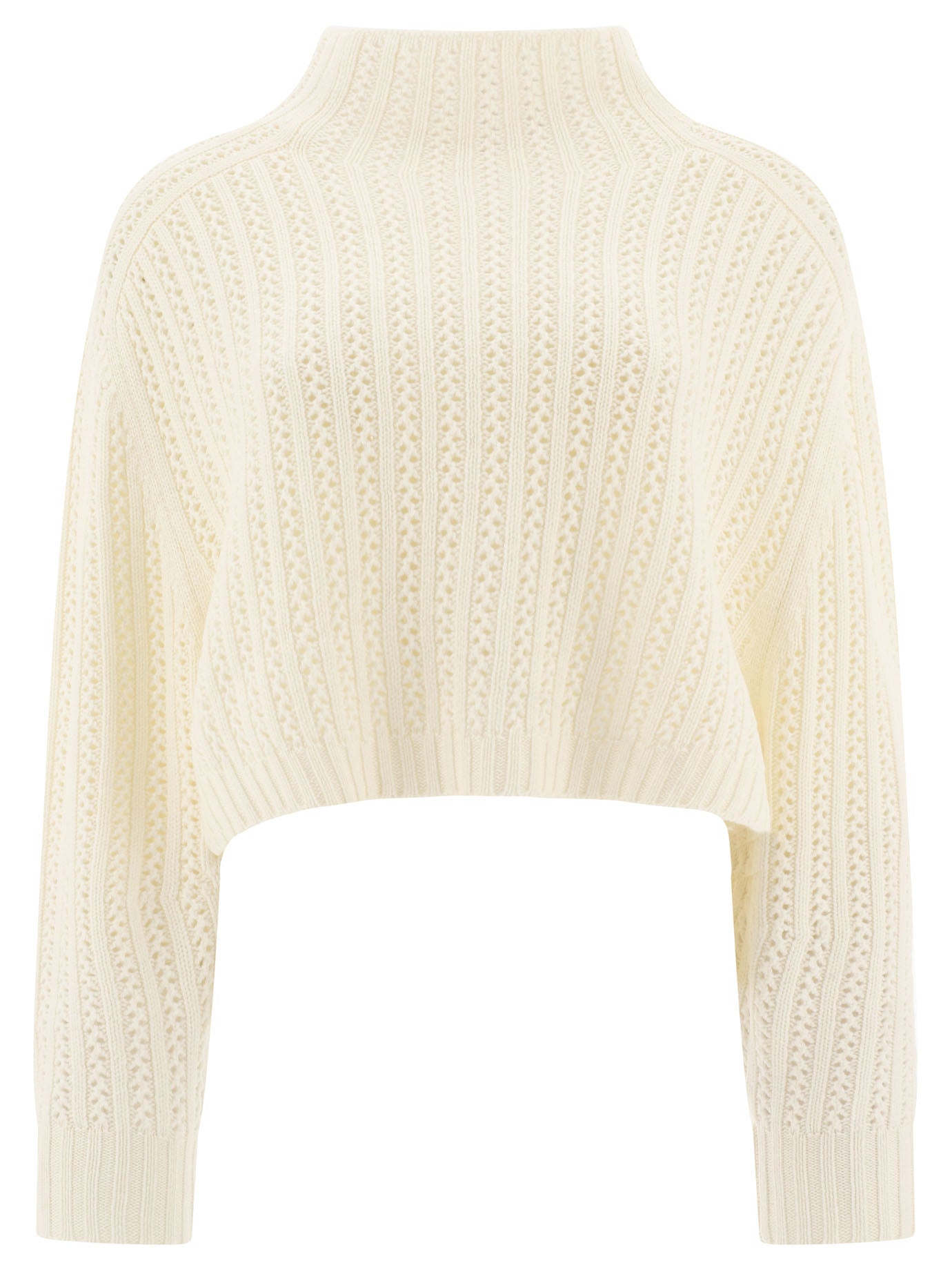 Max Mara-Hodeida Knitwear Bianco-Donna