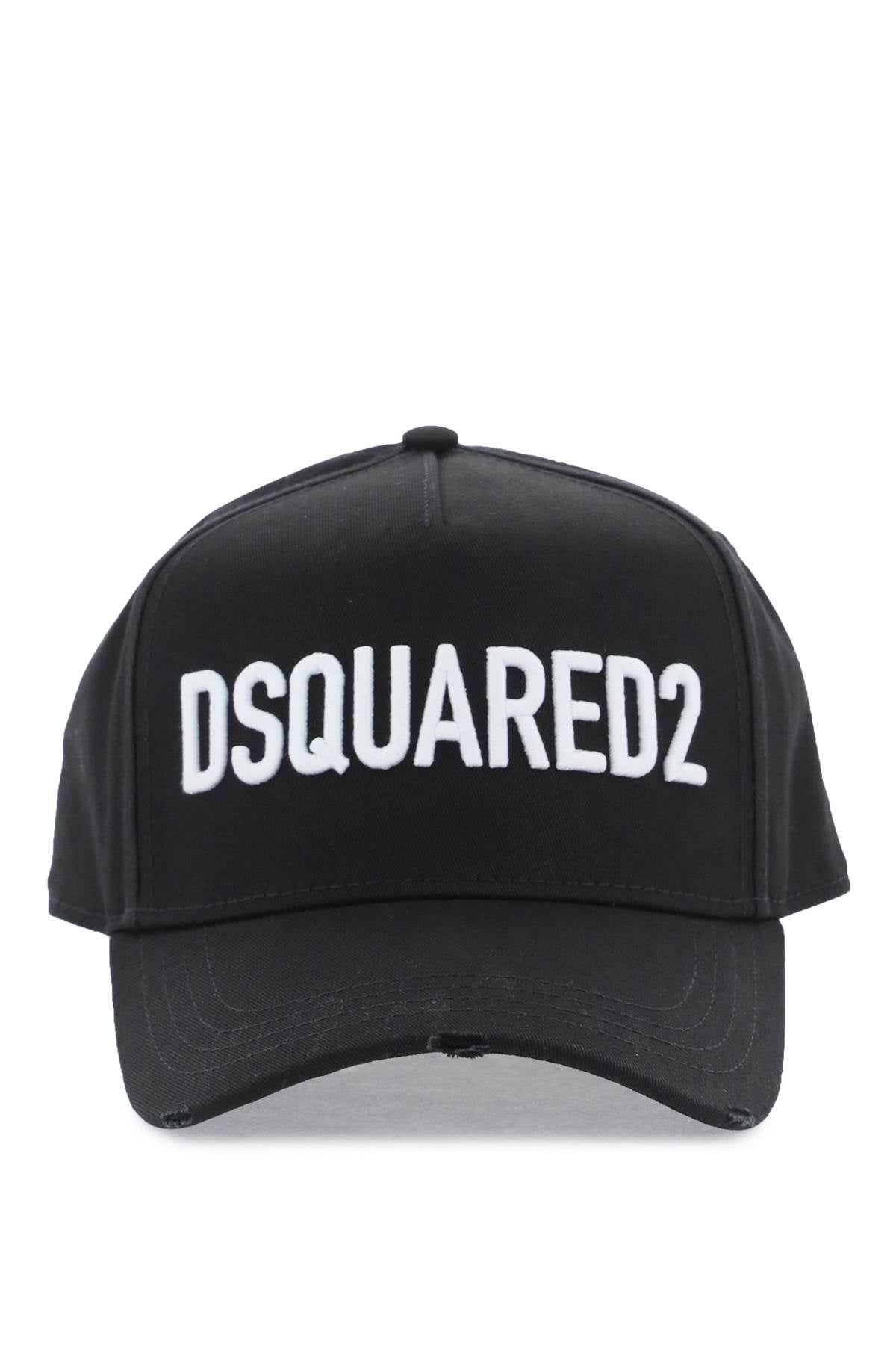 Dsquared2-Cappello Baseball Con Logo Ricamato-Uomo