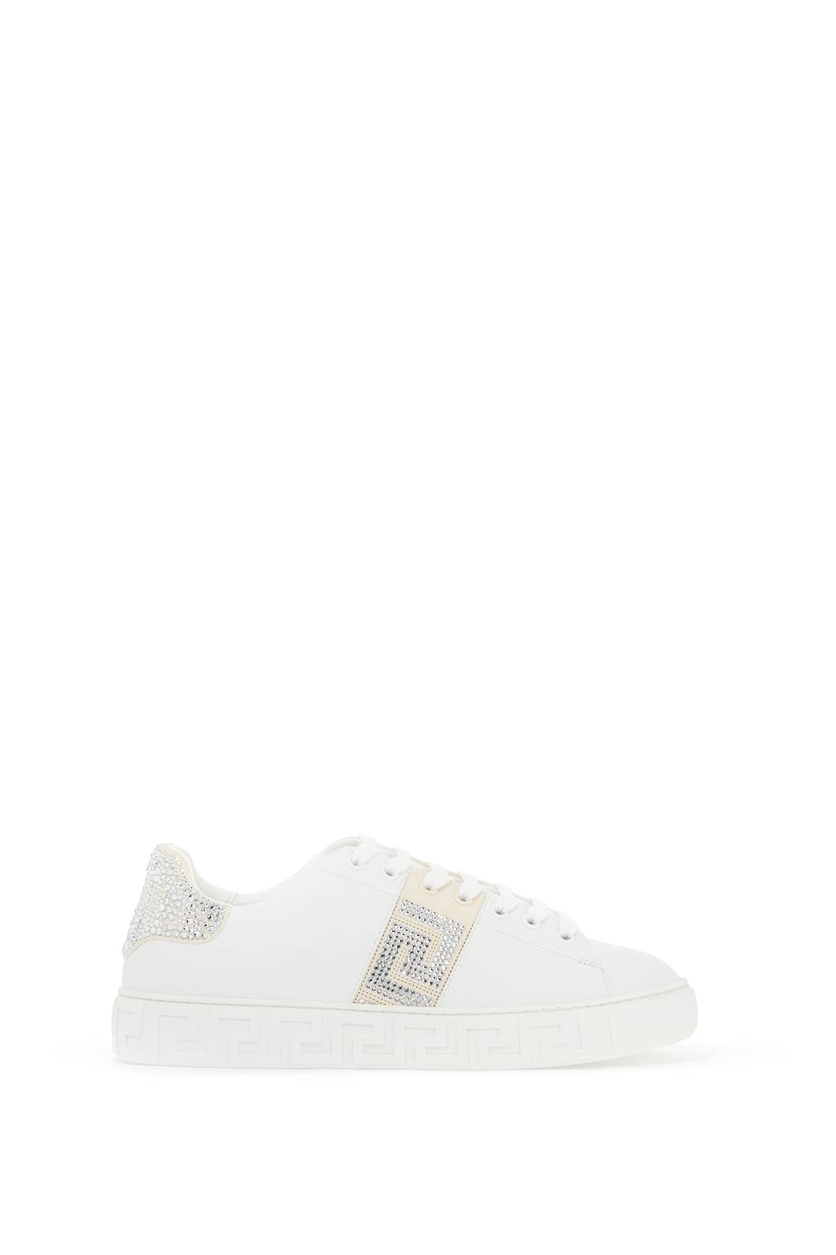 Versace-Sneakers Greca Con Cristalli-Donna