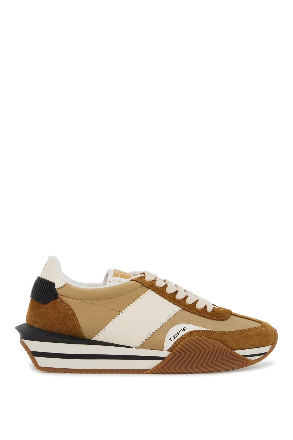 Tom Ford-Sneakers James In Tela Tecnica E Suede-Uomo