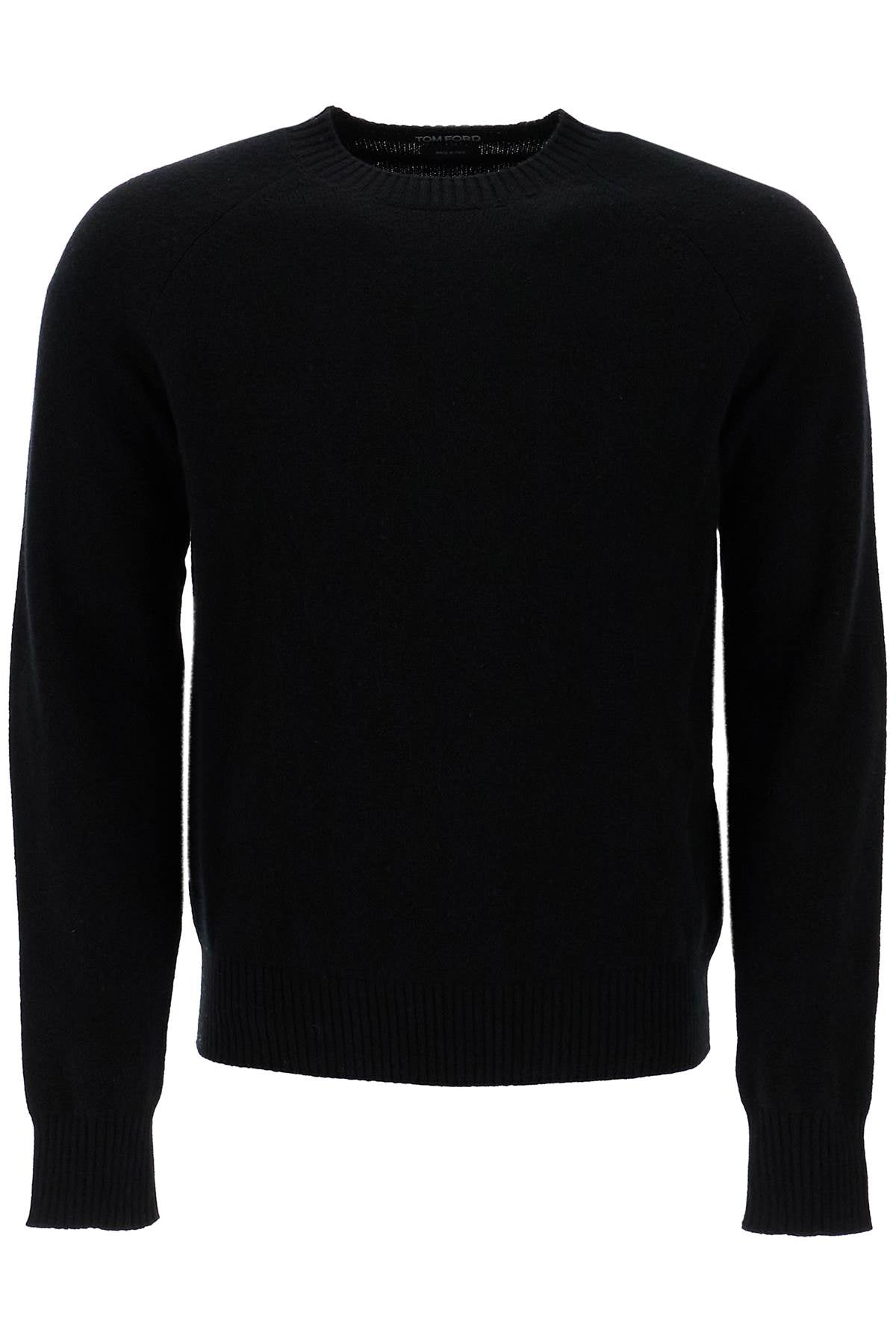 Tom Ford-Pullover Girocollo In Lana E Cashmere-Uomo