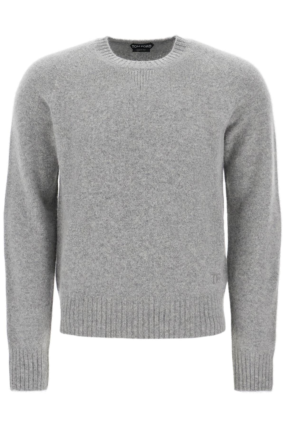 Tom Ford-Pullover Girocollo In Cashmere-Uomo