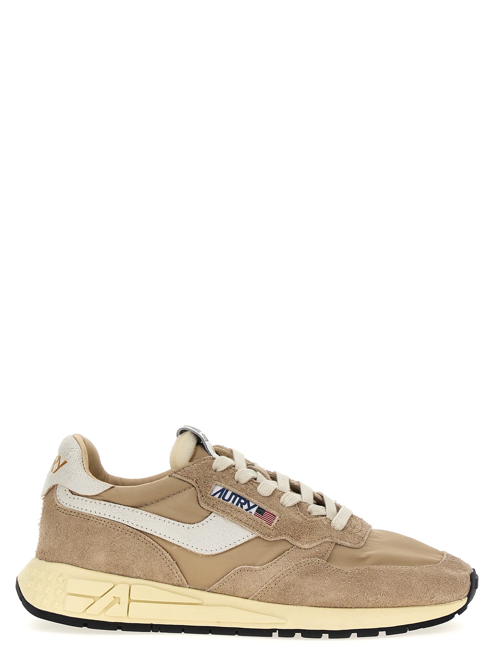 Autry-Reelwind Low Sneakers Beige-Donna