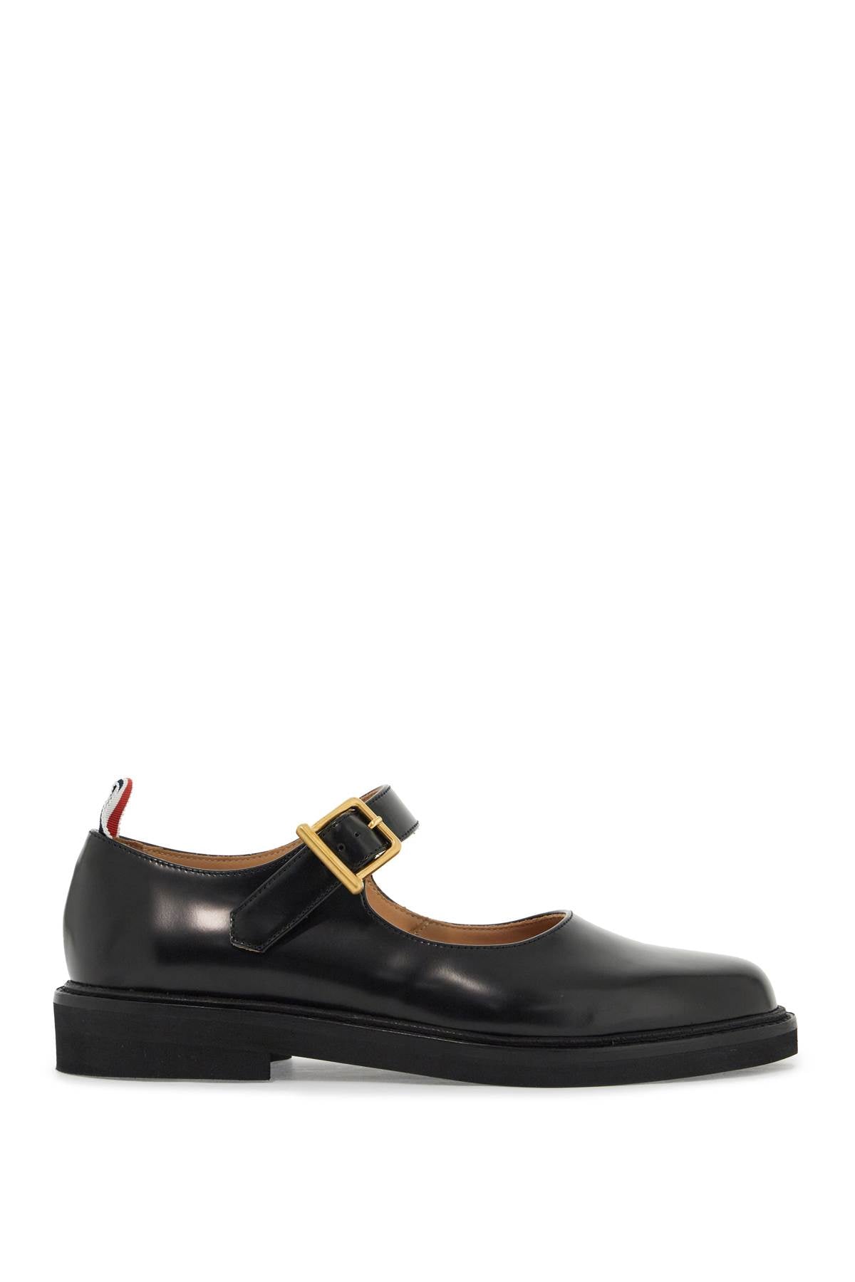 Thom Browne-Mary Jane Thom John In Pelle Spazzolata-Donna