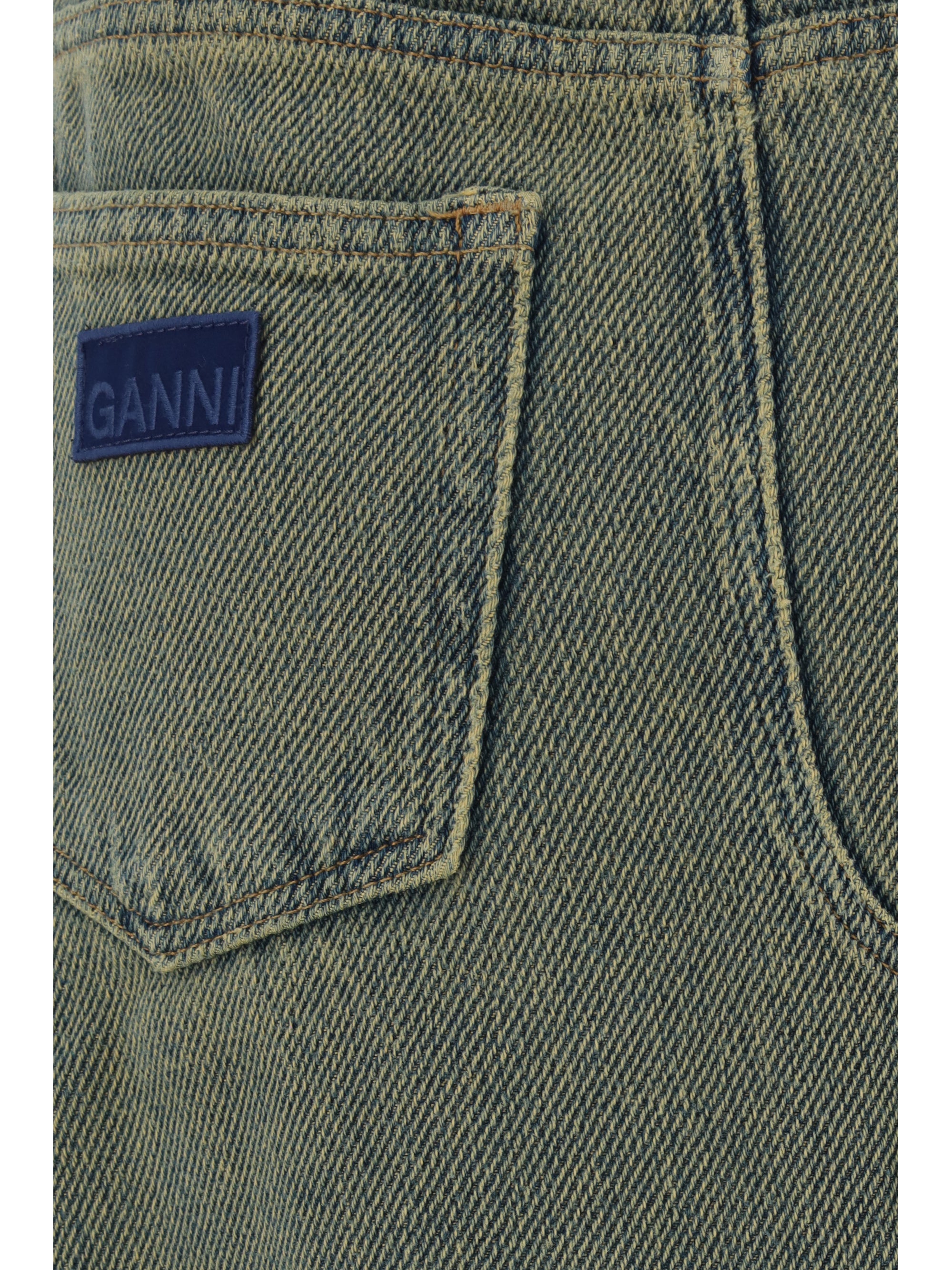 Ganni-Gonna Denim-Donna