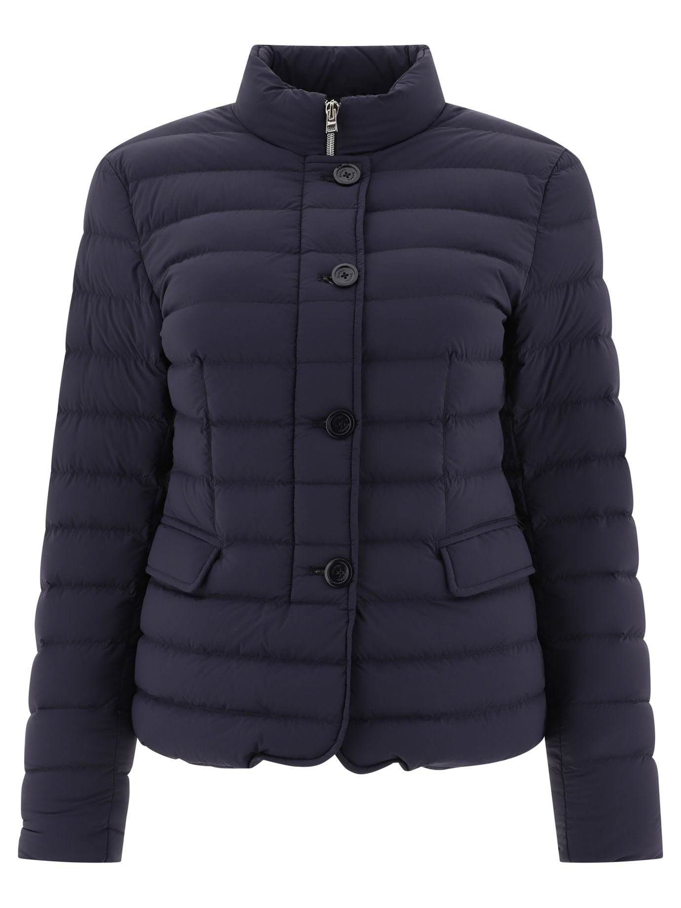 Herno-Foldable Down Jacket Giacche Blu-Donna