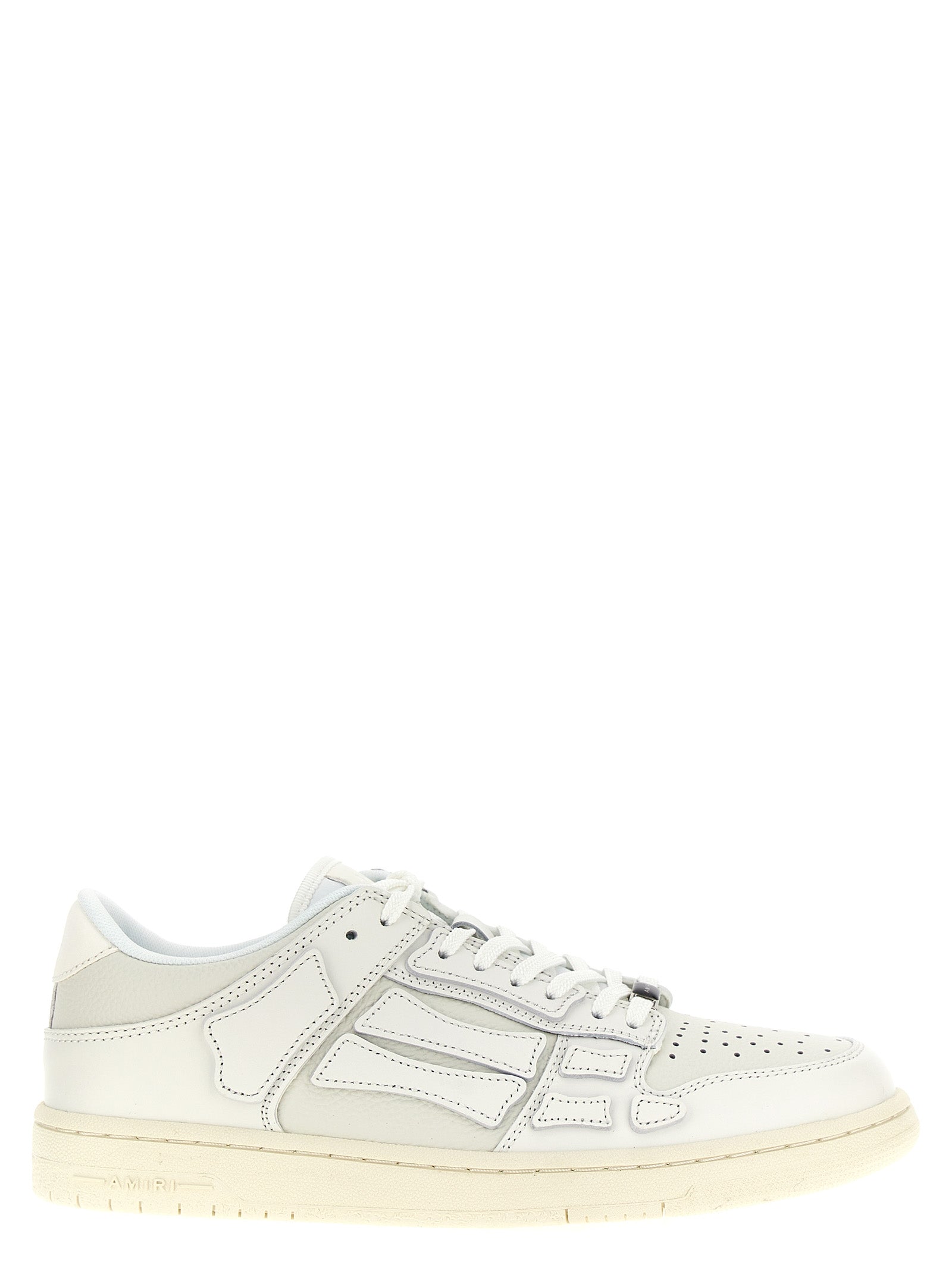 Amiri-Skel Top Low Sneakers Bianco-Uomo